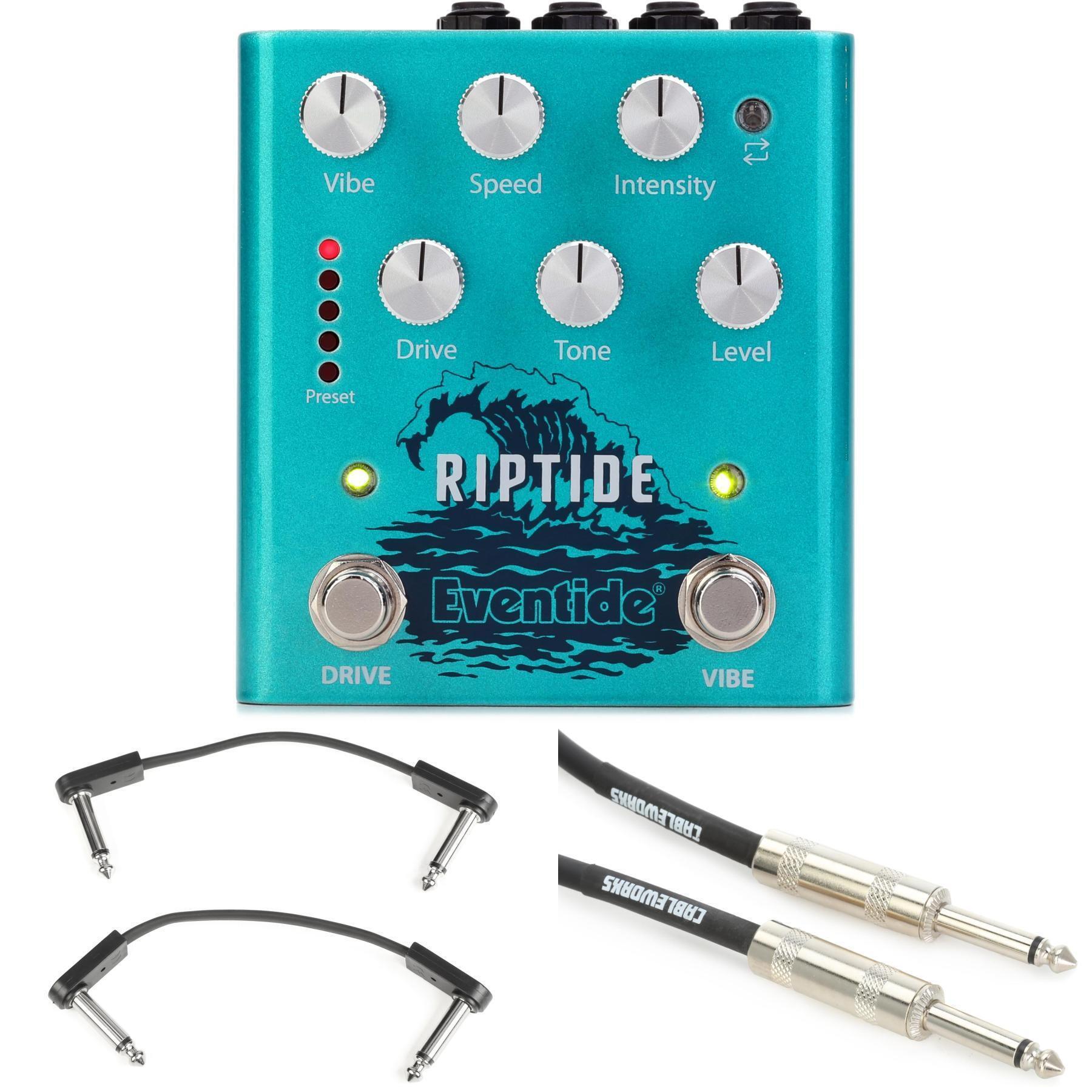 Eventide Riptide Stereo Drive and Uni-Vibe Effects Pedal | Sweetwater