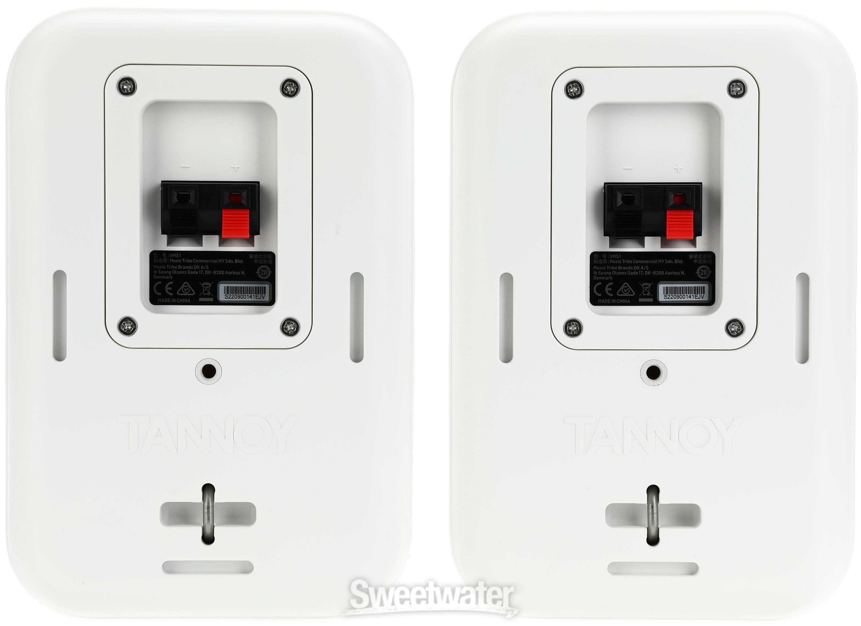 Tannoy VMS 1-WH 5-inch Versatile 2-way Compact Install Monitors