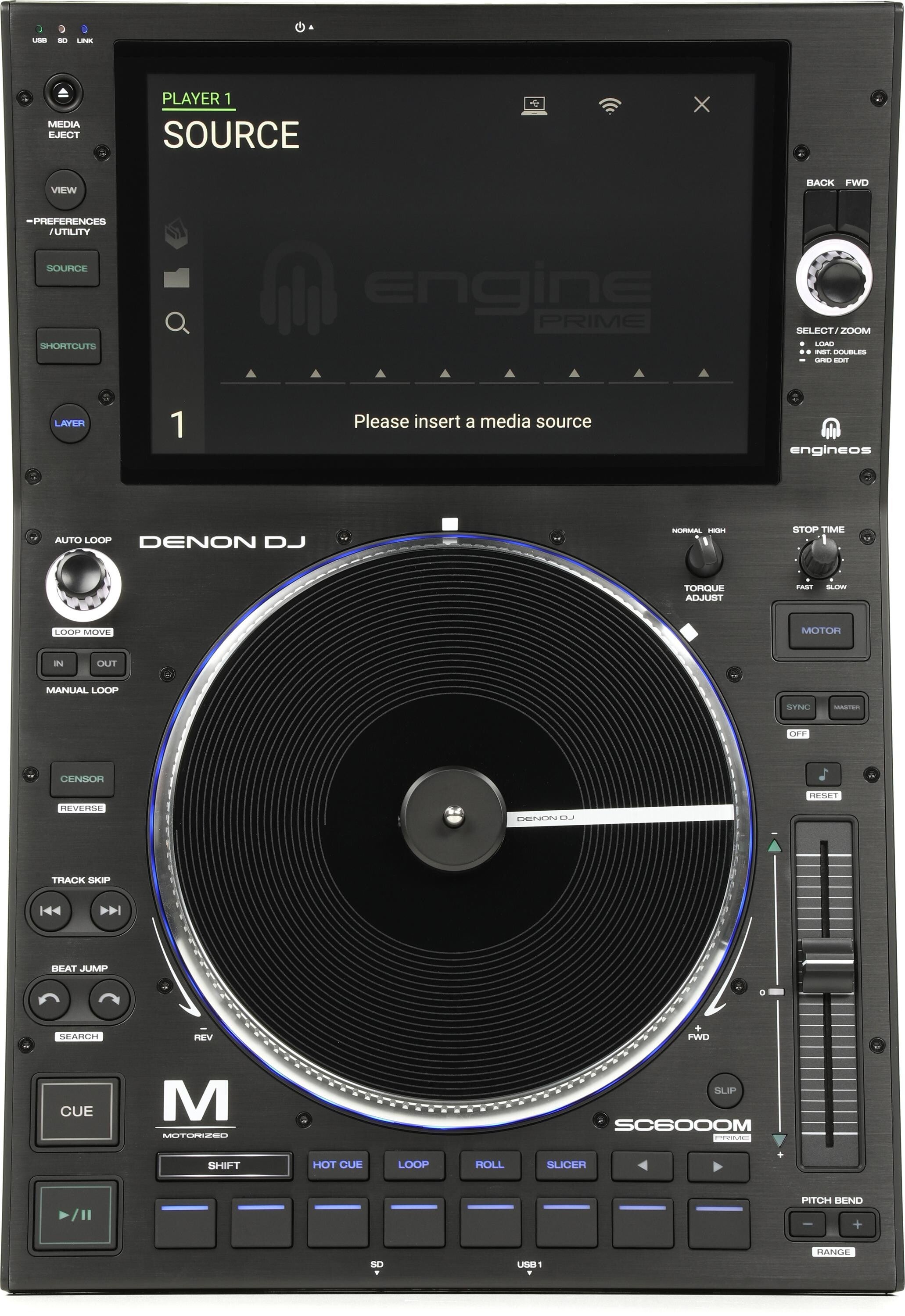 Denon DJ SC6000M Prime Professional DJ Media Player with