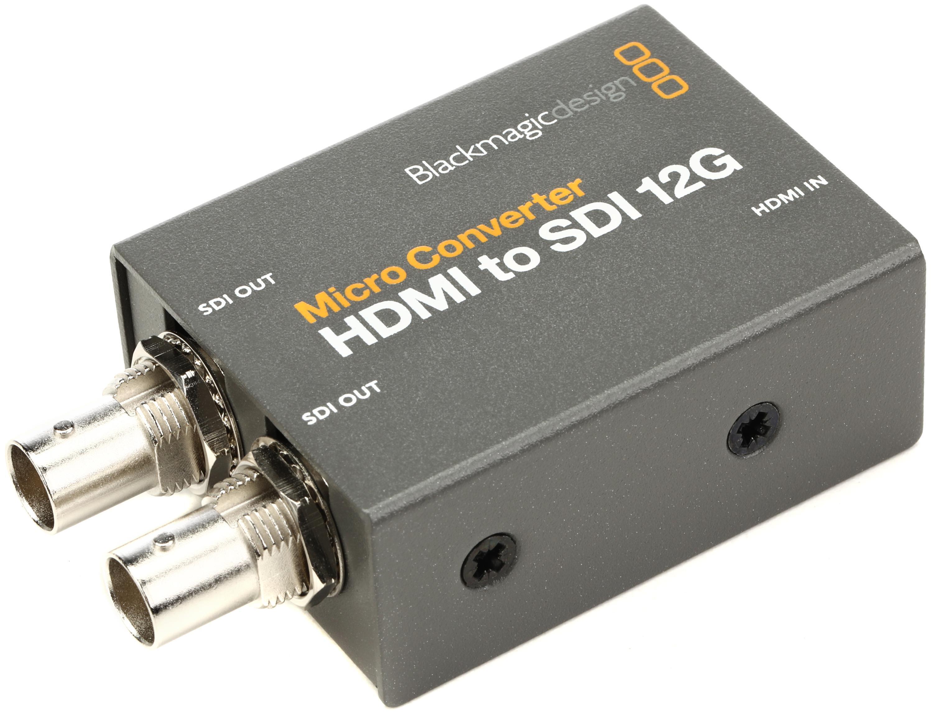 Blackmagic Design Micro Converter HDMI to SDI 12G with Power