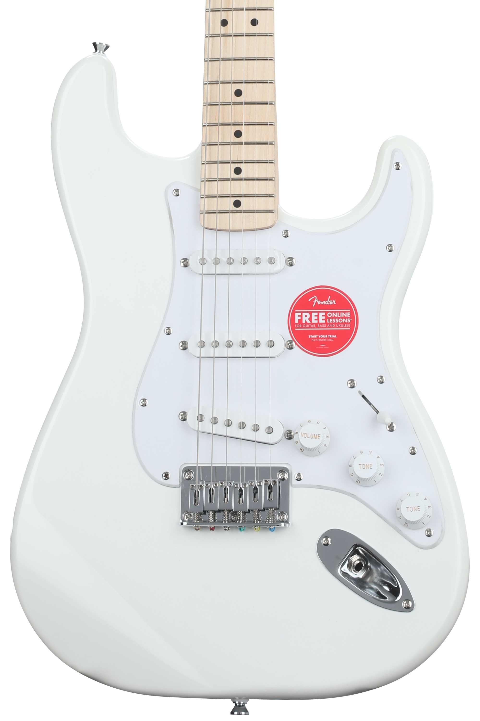Squier Sonic Stratocaster HT Electric Guitar - Arctic White