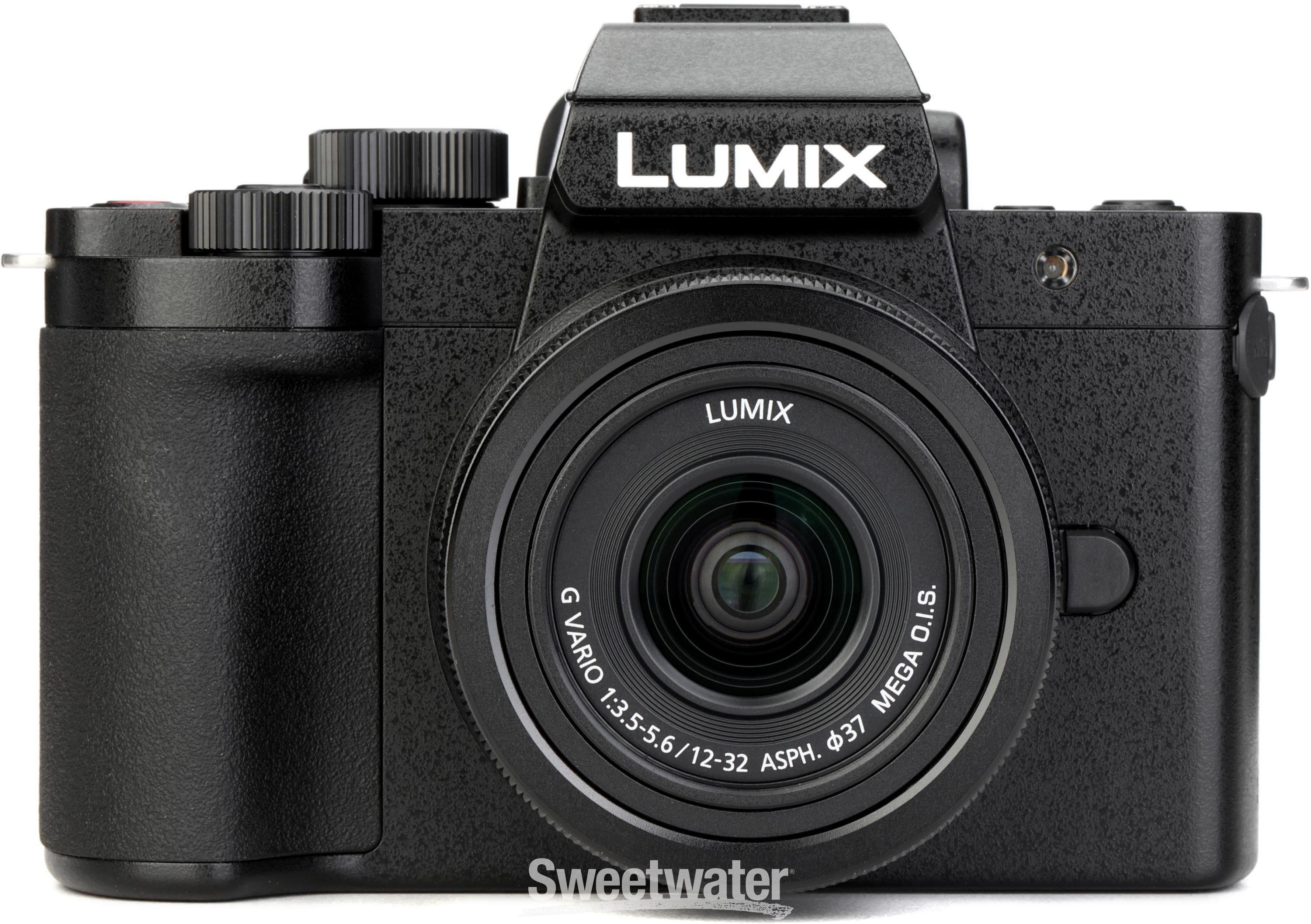 Panasonic Lumix G100D Mirrorless Camera with 12-32mm Lens | Sweetwater
