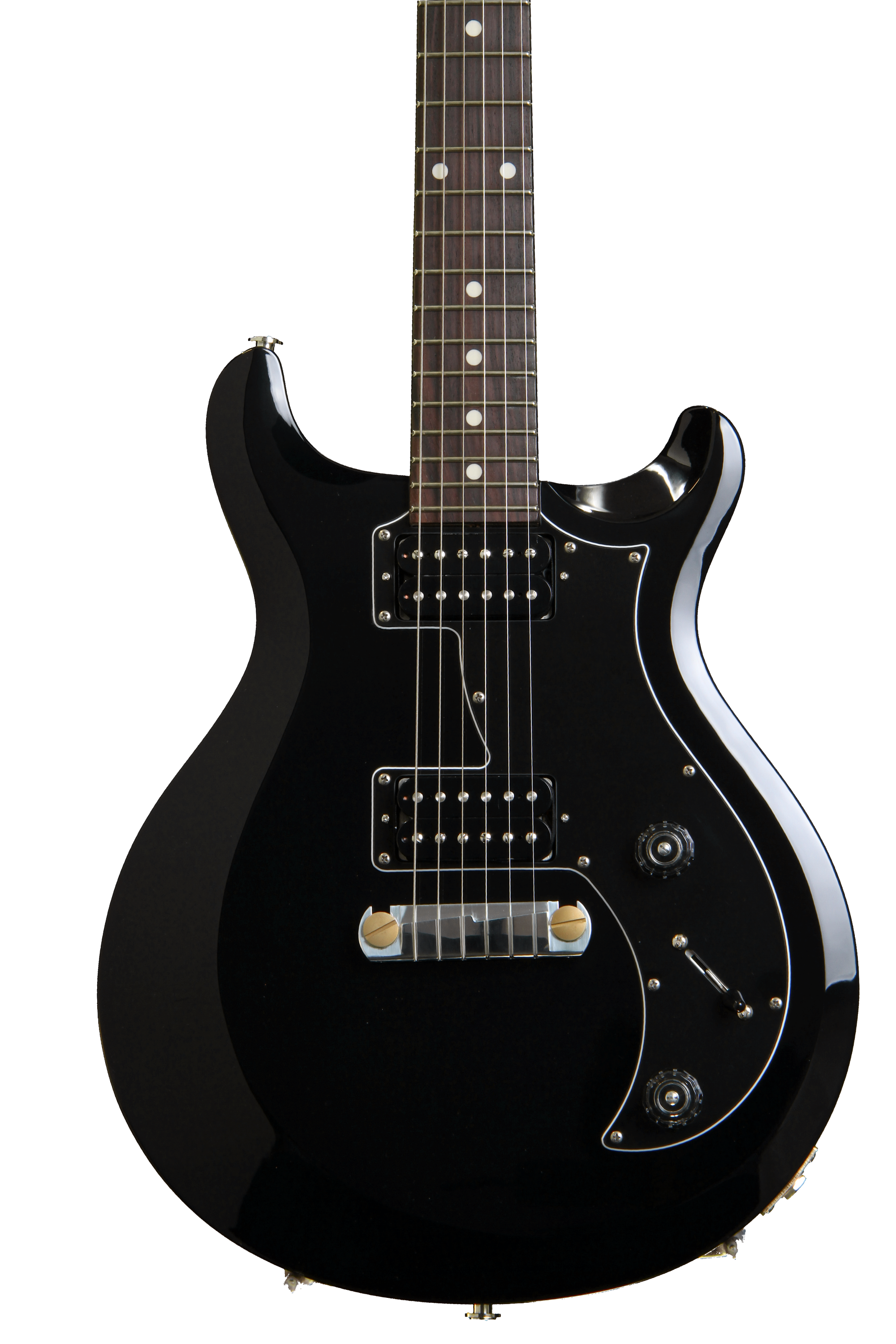 PRS S2 Mira with Dot Inlays - Black | Sweetwater