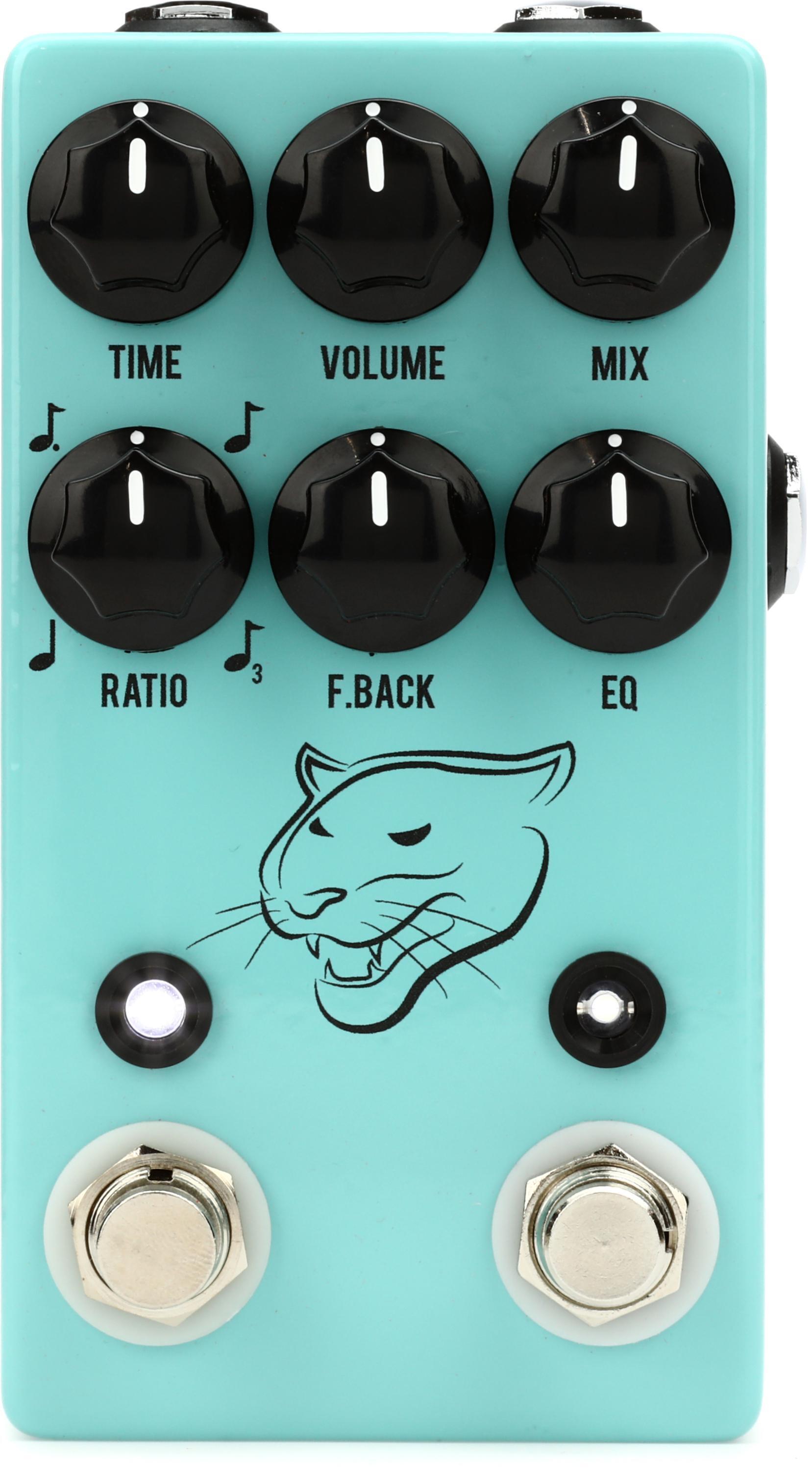 JHS Panther Cub V2 Analog Tap Tempo Delay Pedal | Sweetwater