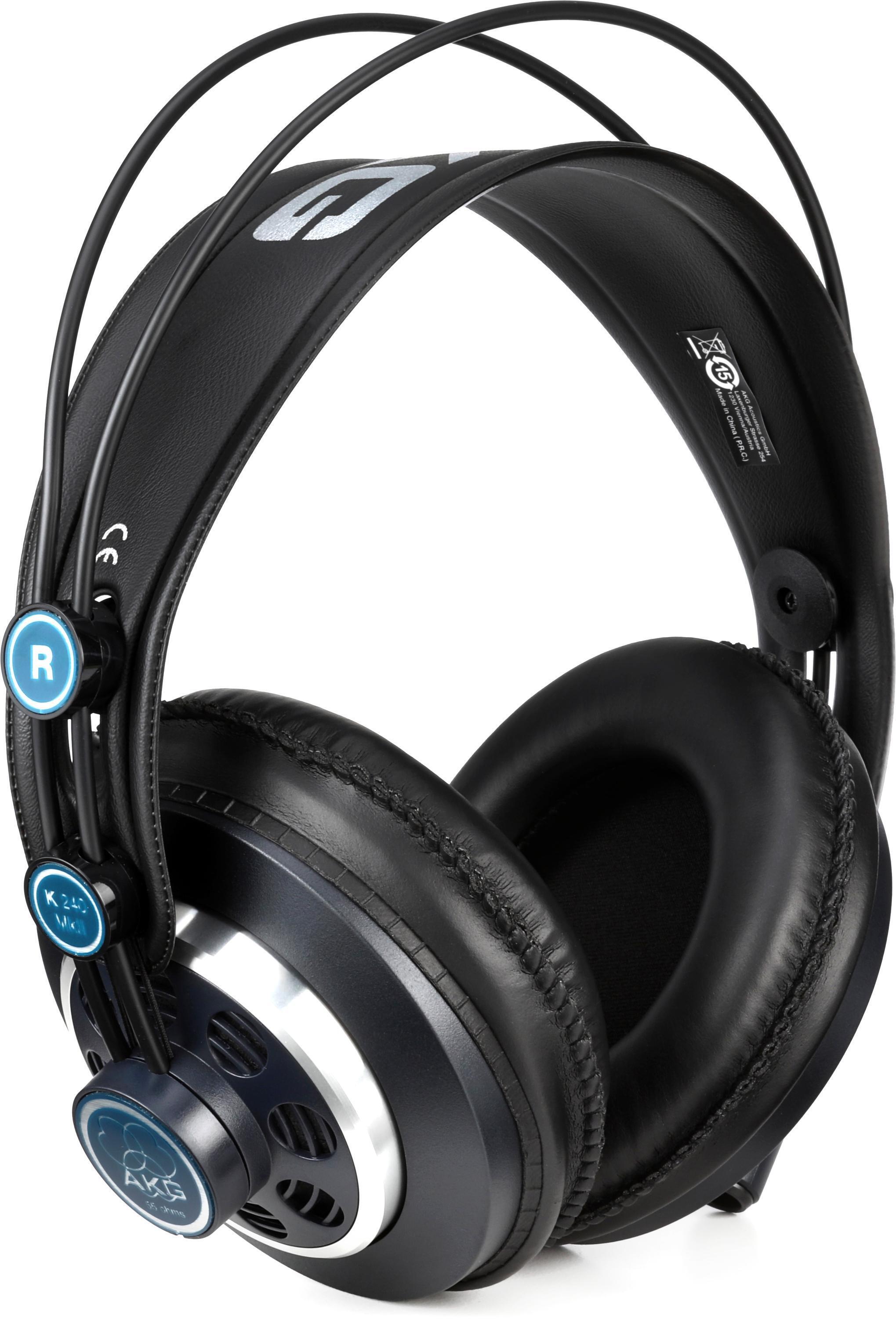 AKG K240 MKII Semi-open Pro Studio Headphones Reviews | Sweetwater