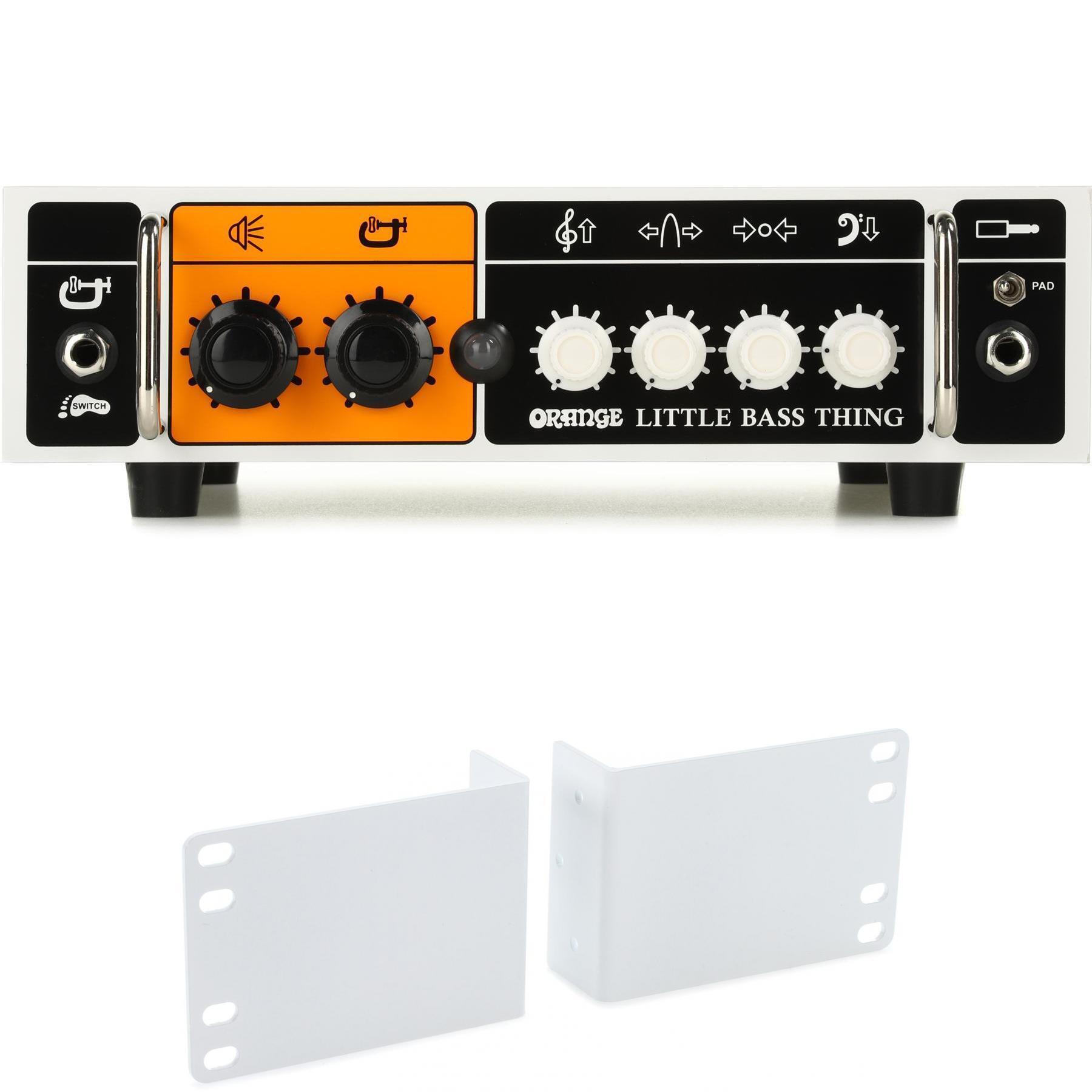 Orange Little Bass Thing 500-watt Bass Head | Sweetwater