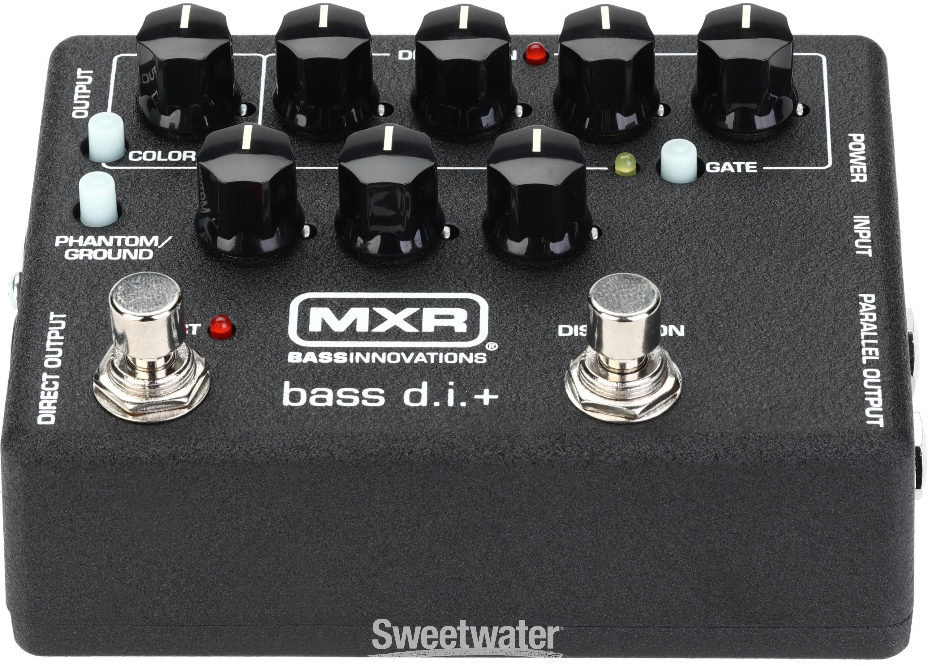 MXR M80 Bass D.I.+ Bass Distortion Pedal Reviews | Sweetwater