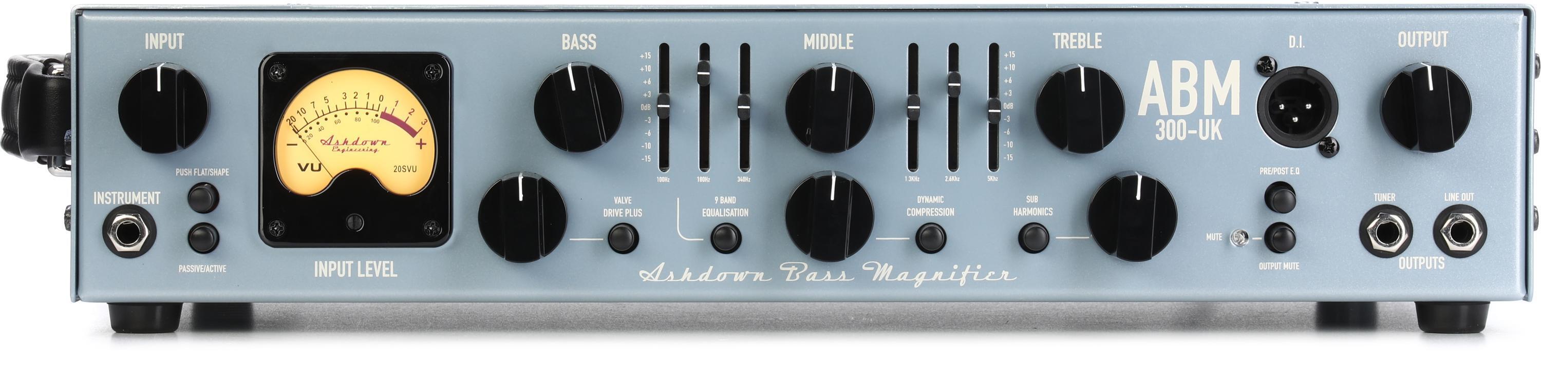 Ashdown ABM 500 RC Evo III 575-Watt Rackmount Bass Head | Sweetwater