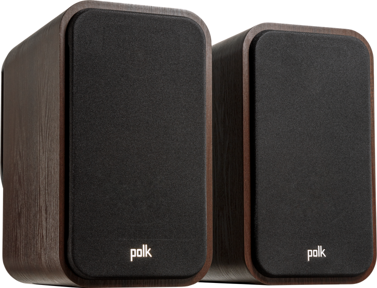 Polk Audio Signature Elite ES20 Bookshelf Speaker - Brown (Pair