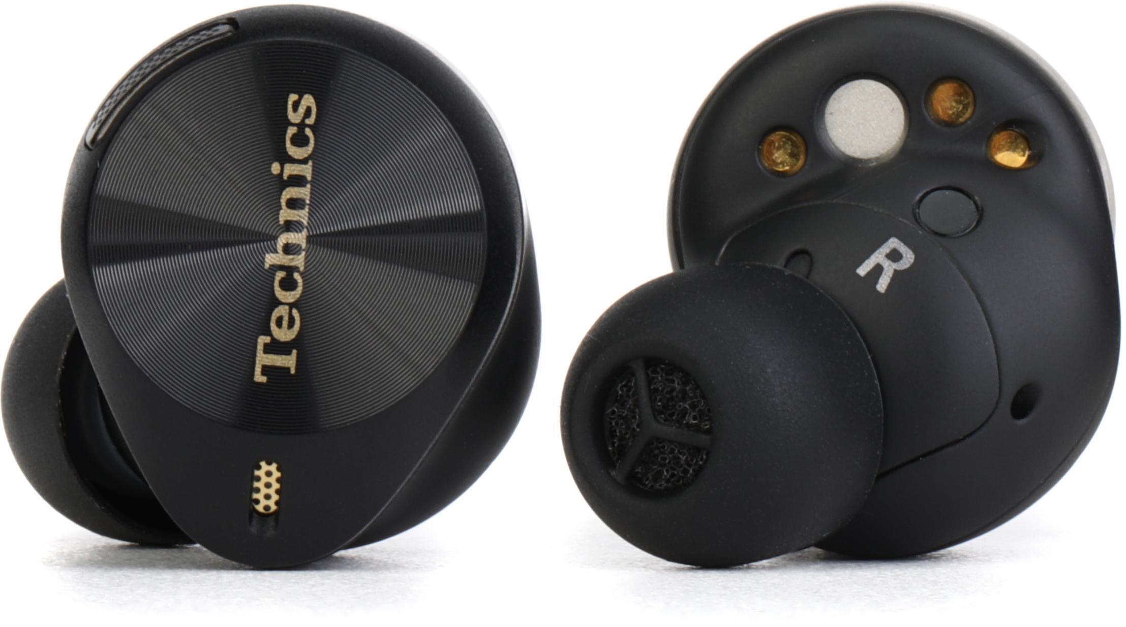 Technics AZ80 True Wireless Noise-canceling Earbuds - Black