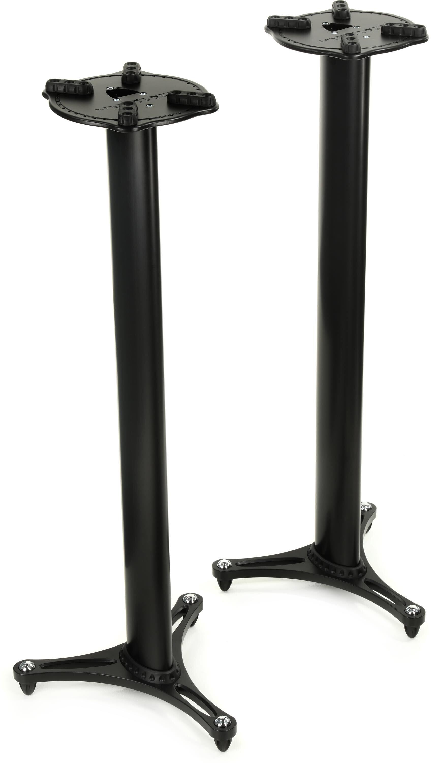 Ultimate Support MS-90/45B 45-inch Studio Monitor Stands - Black
