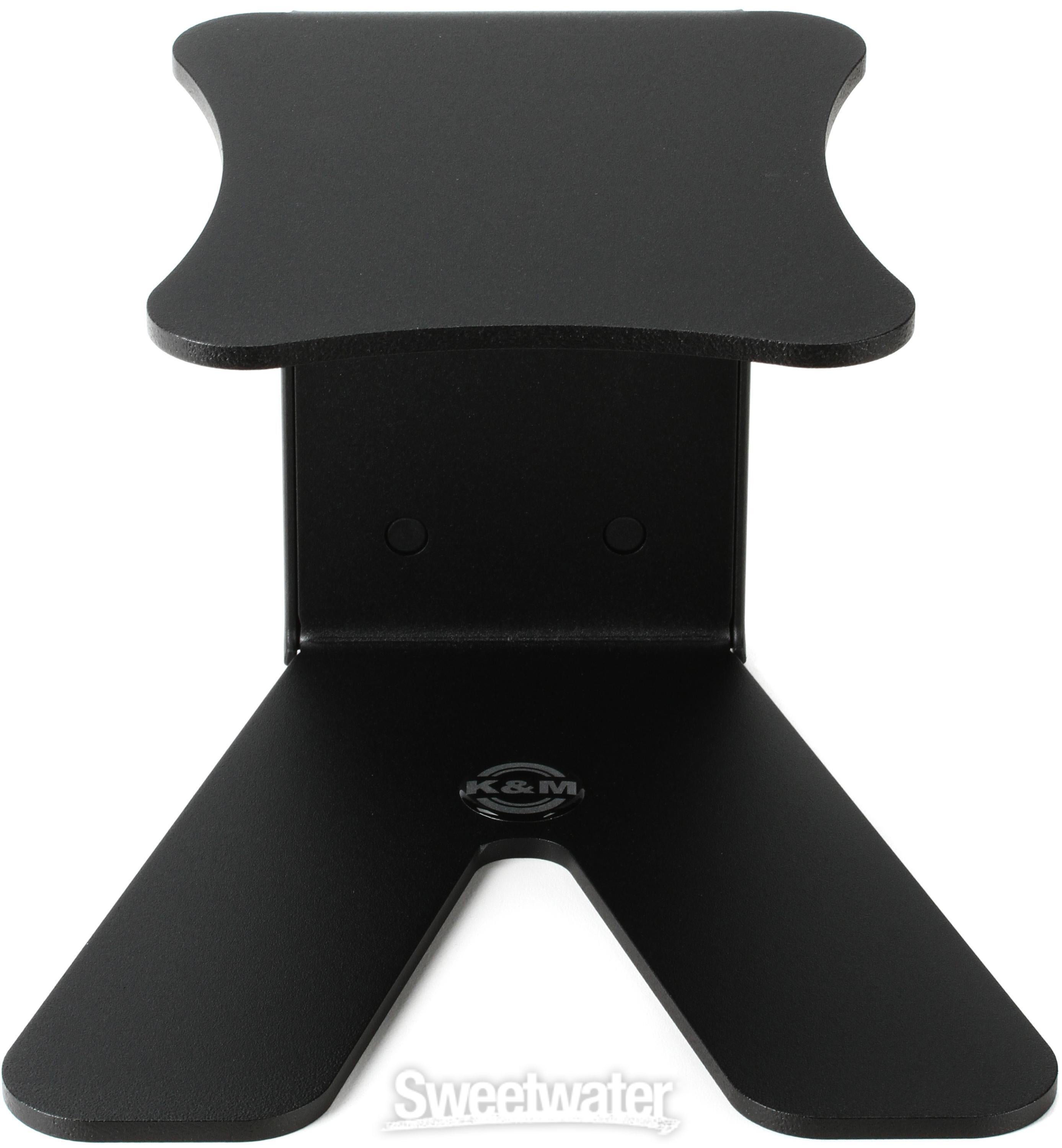 K&M 26772 Tabletop Studio Monitor Stand | Sweetwater