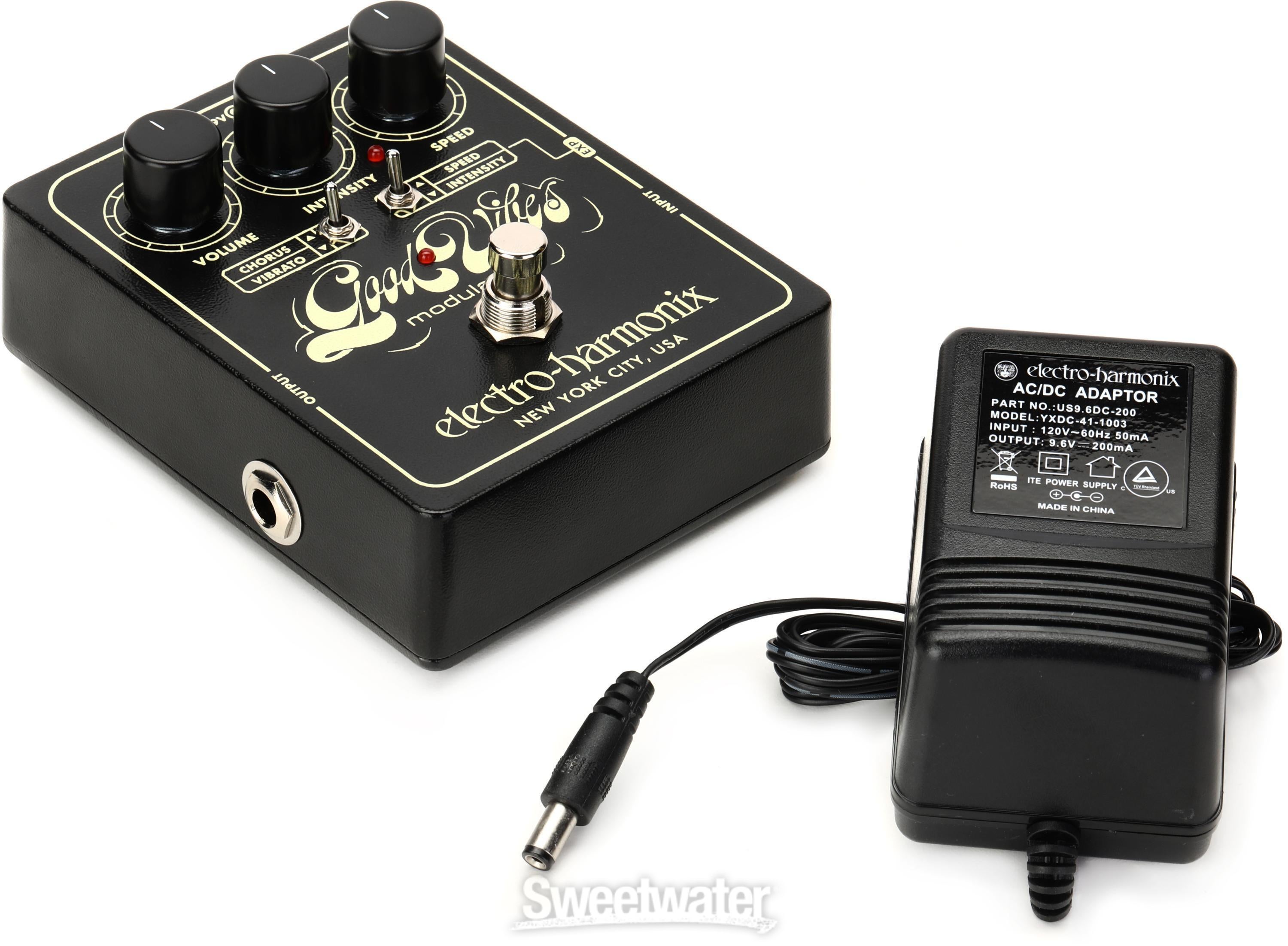 Electro-Harmonix Good Vibes Analog Modulator Pedal | Sweetwater