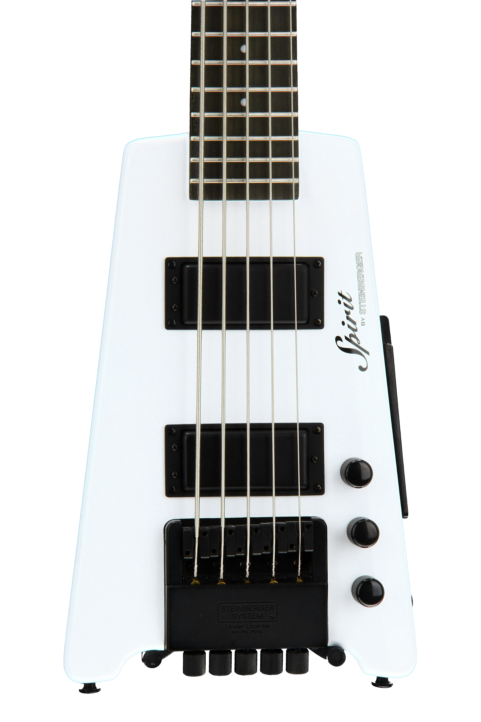 Steinberger Spirit XT-25 5-string Bass Guitar - White | Sweetwater