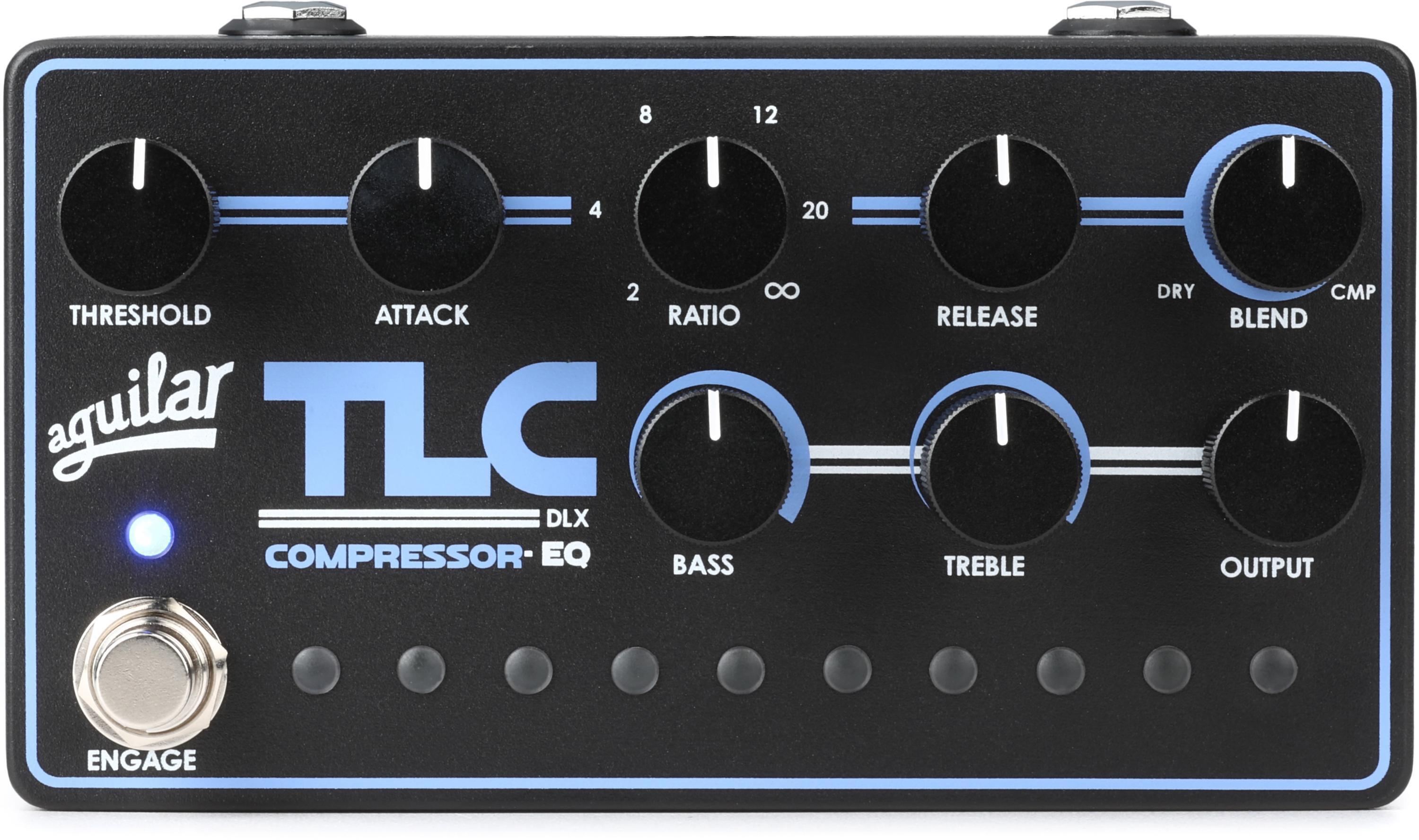 Aguilar TLC Compressor EQ DLX Compressor Bass Pedal | Sweetwater