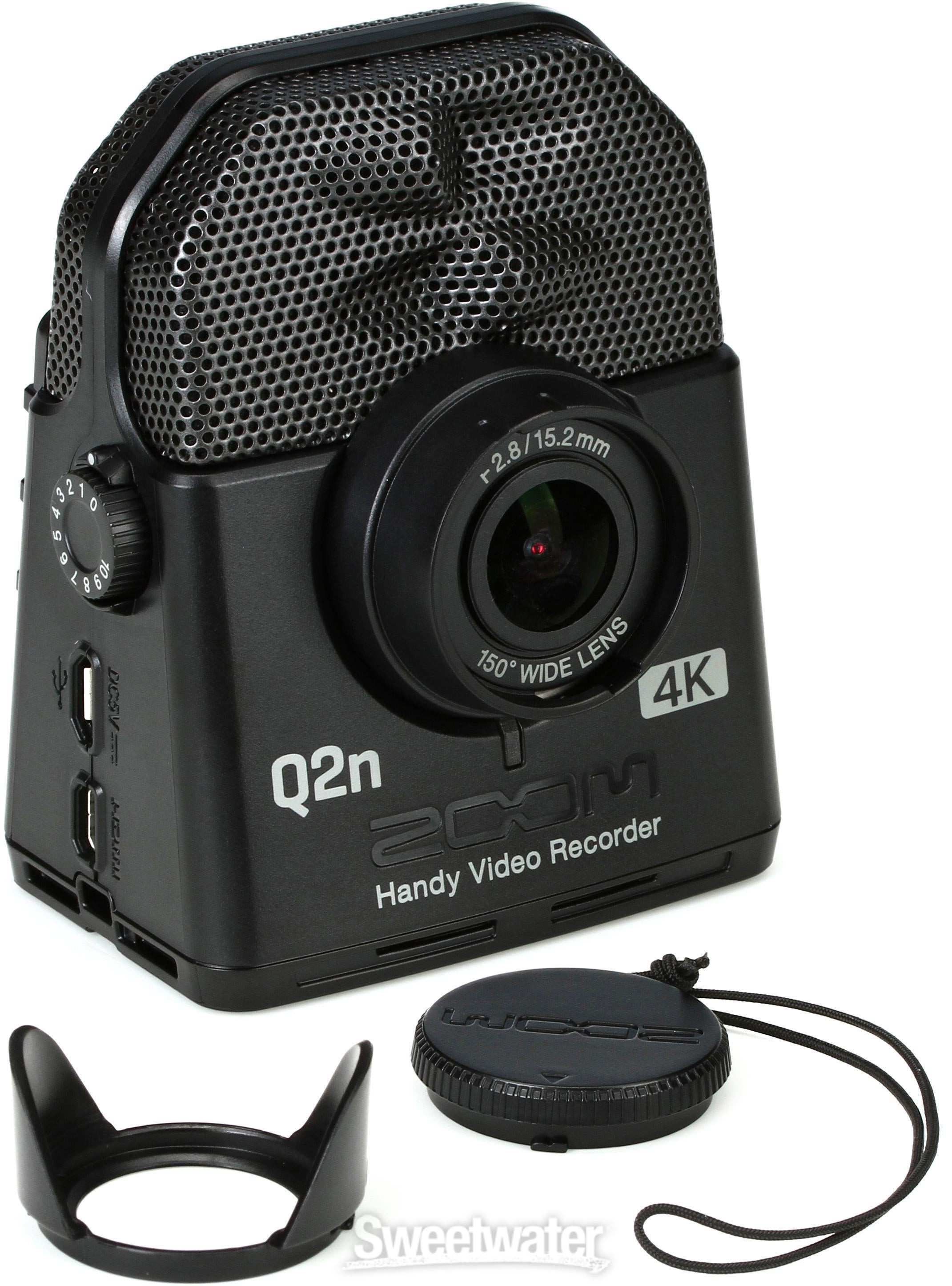 Zoom Q2n-4K Handy Video Recorder with XY Microphone | Sweetwater