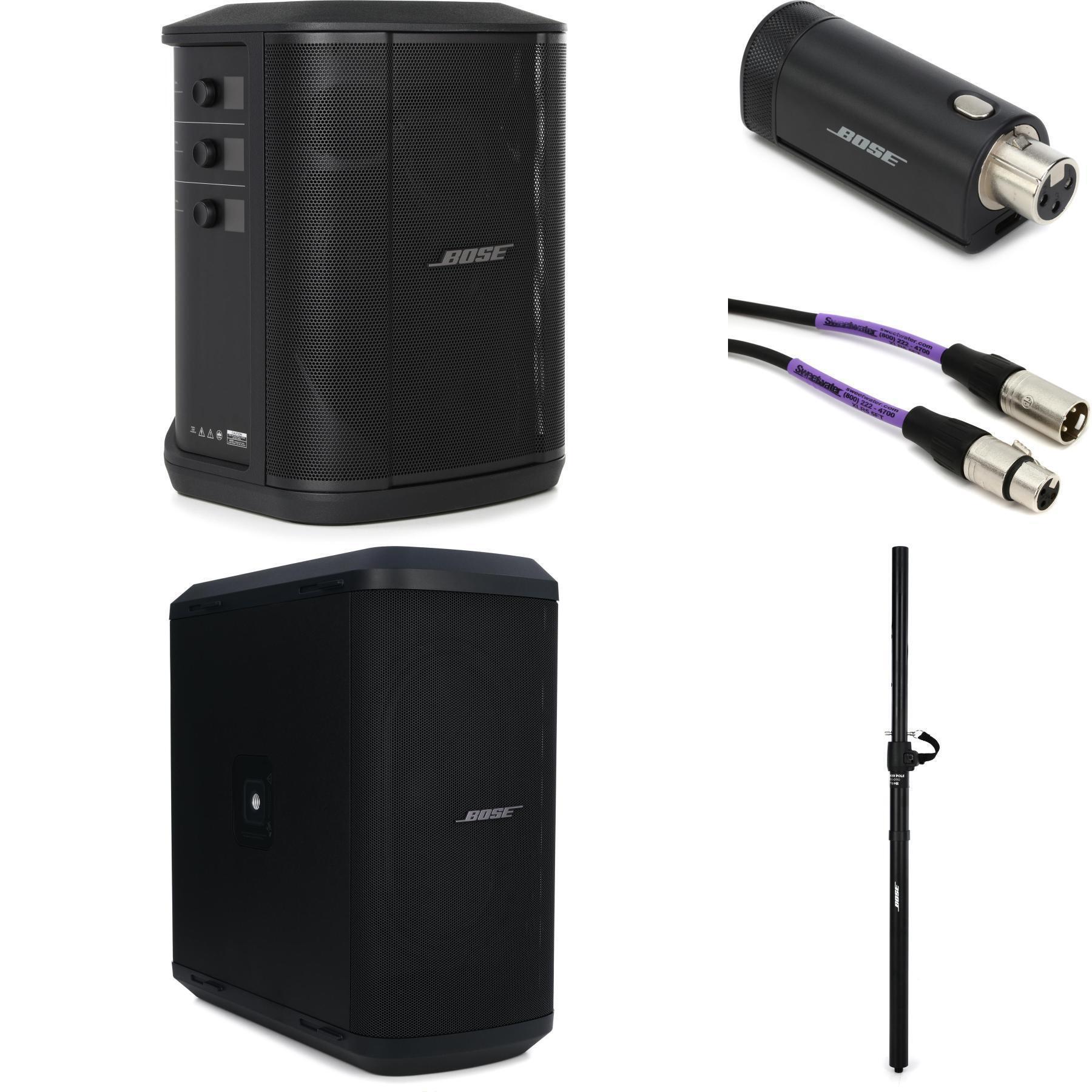 Bose S1 Pro+ Multi-position PA System and Sub1 Subwoofer Bundle
