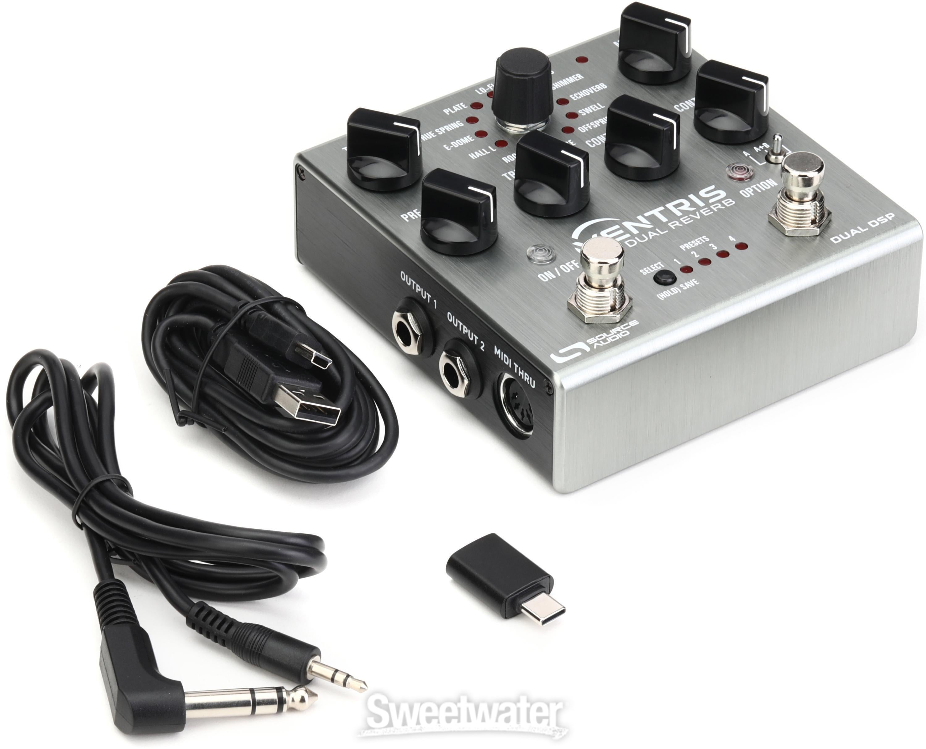 Source Audio Ventris Dual Reverb Pedal | Sweetwater