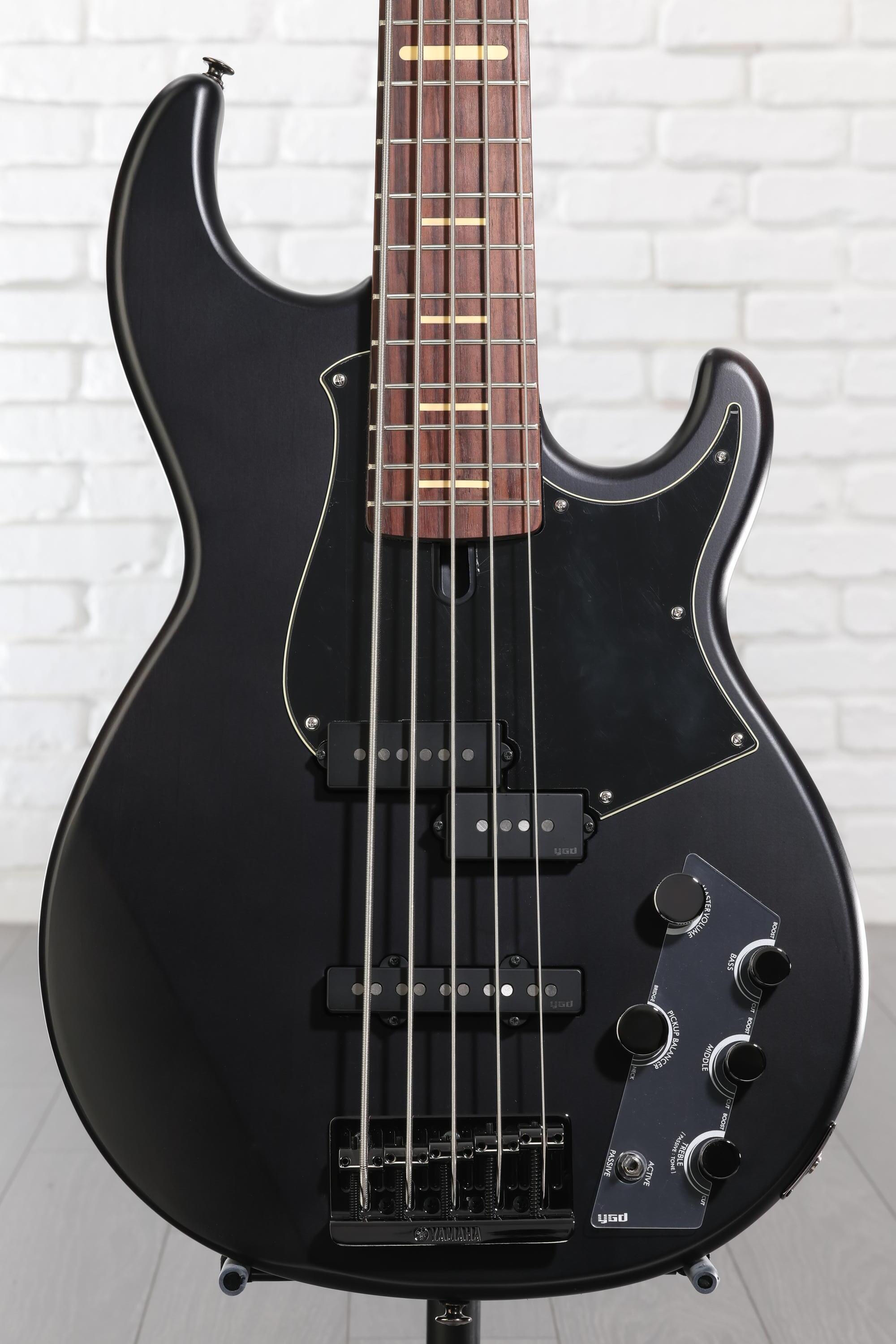 Yamaha BB735A 5-string Bass Guitar - Translucent Matte Black