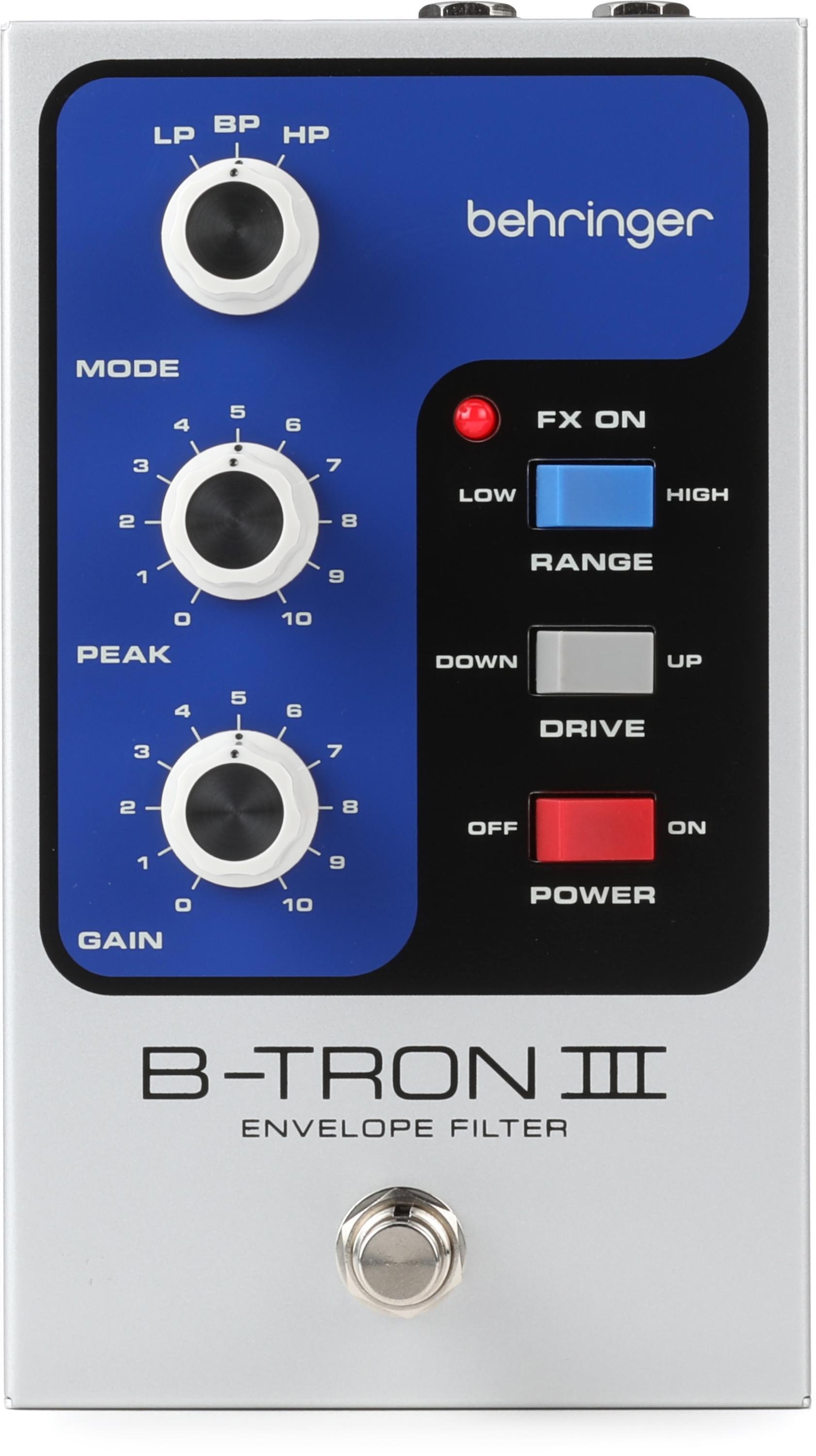Behringer B-Tron III Envelope Filter Pedal | Sweetwater