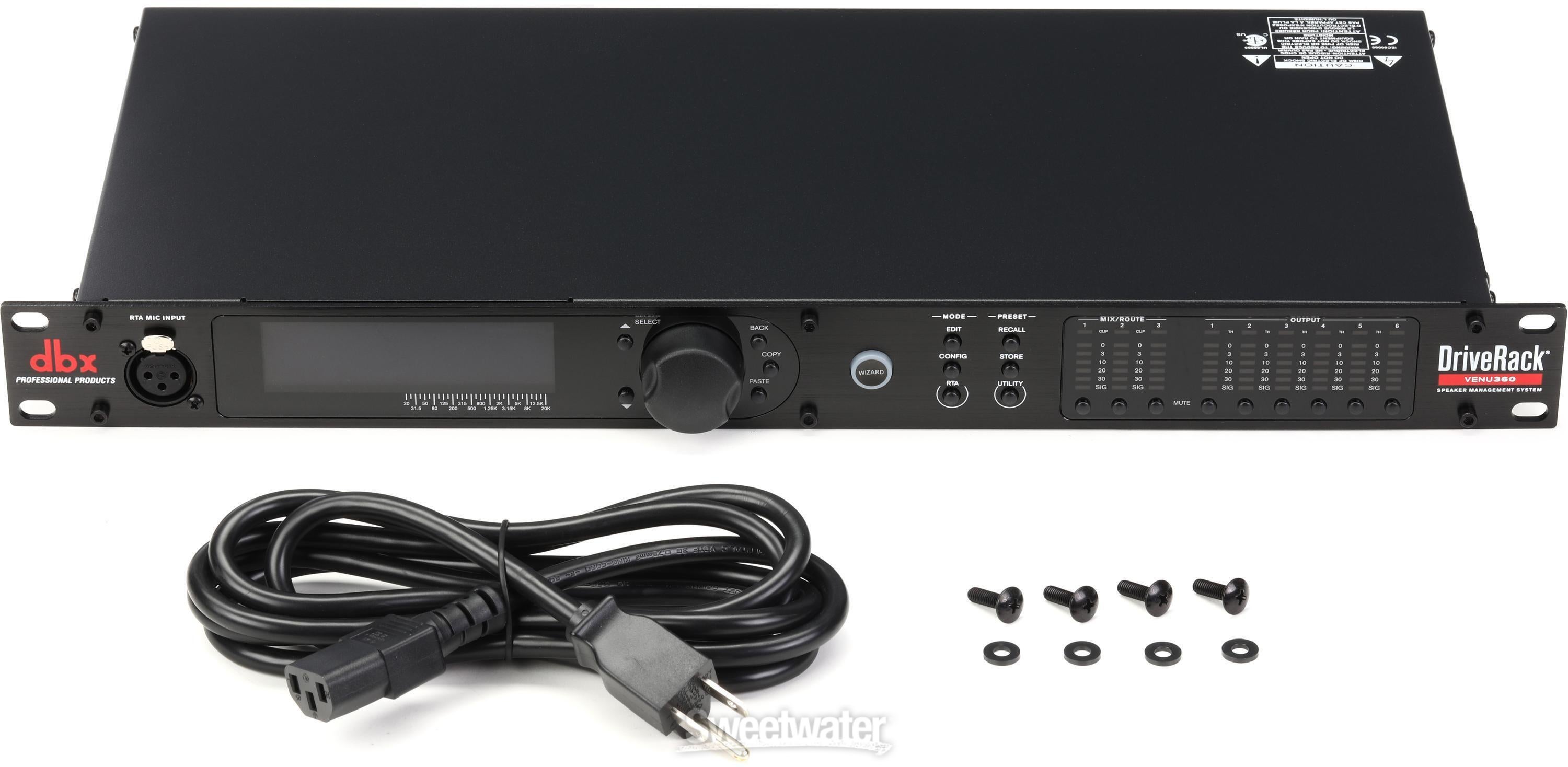 dbx DriveRack VENU360 Loudspeaker Management Processor | Sweetwater
