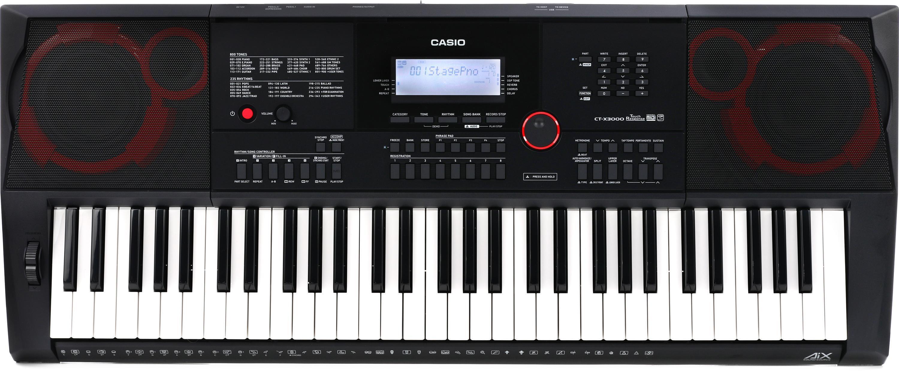 Casio CTK-7000 61-key Portable Arranger | Sweetwater