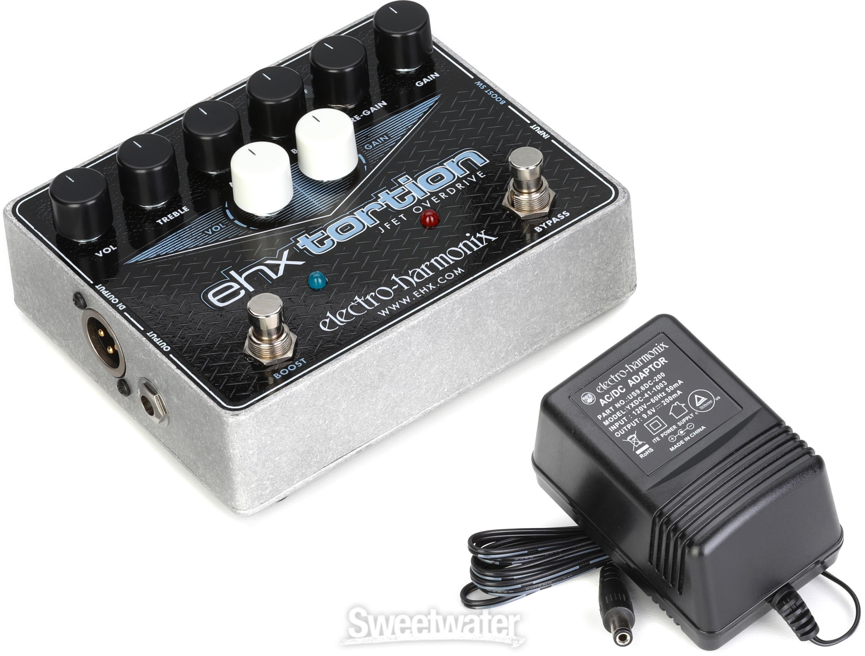 Electro-Harmonix EHX Tortion JFET Overdrive Pedal | Sweetwater