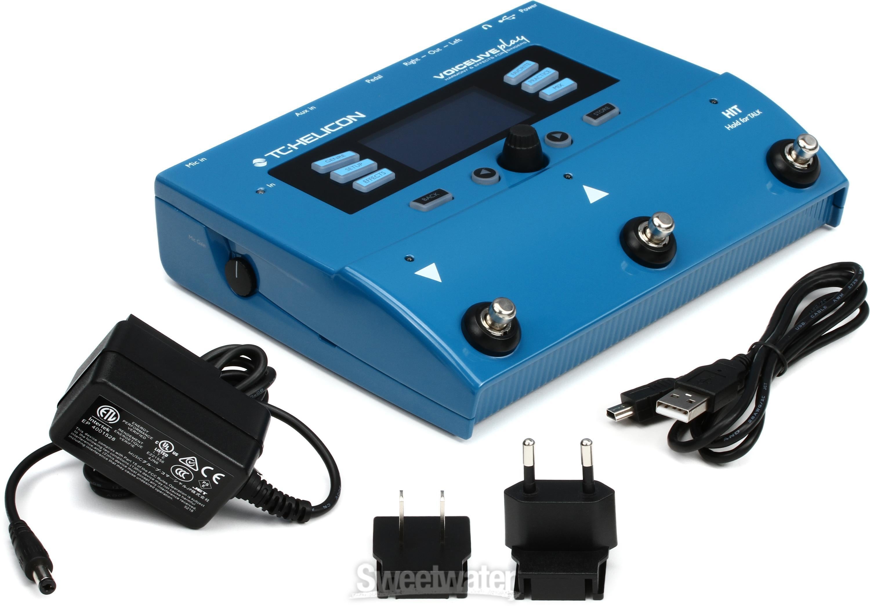 TC-Helicon VoiceLive Play Vocal Harmony and Effects Pedal Reviews