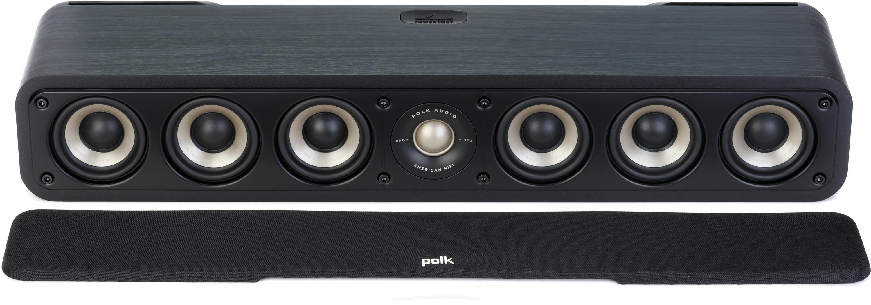 Polk Audio Signature Elite ES35 Center Channel Speaker - Black