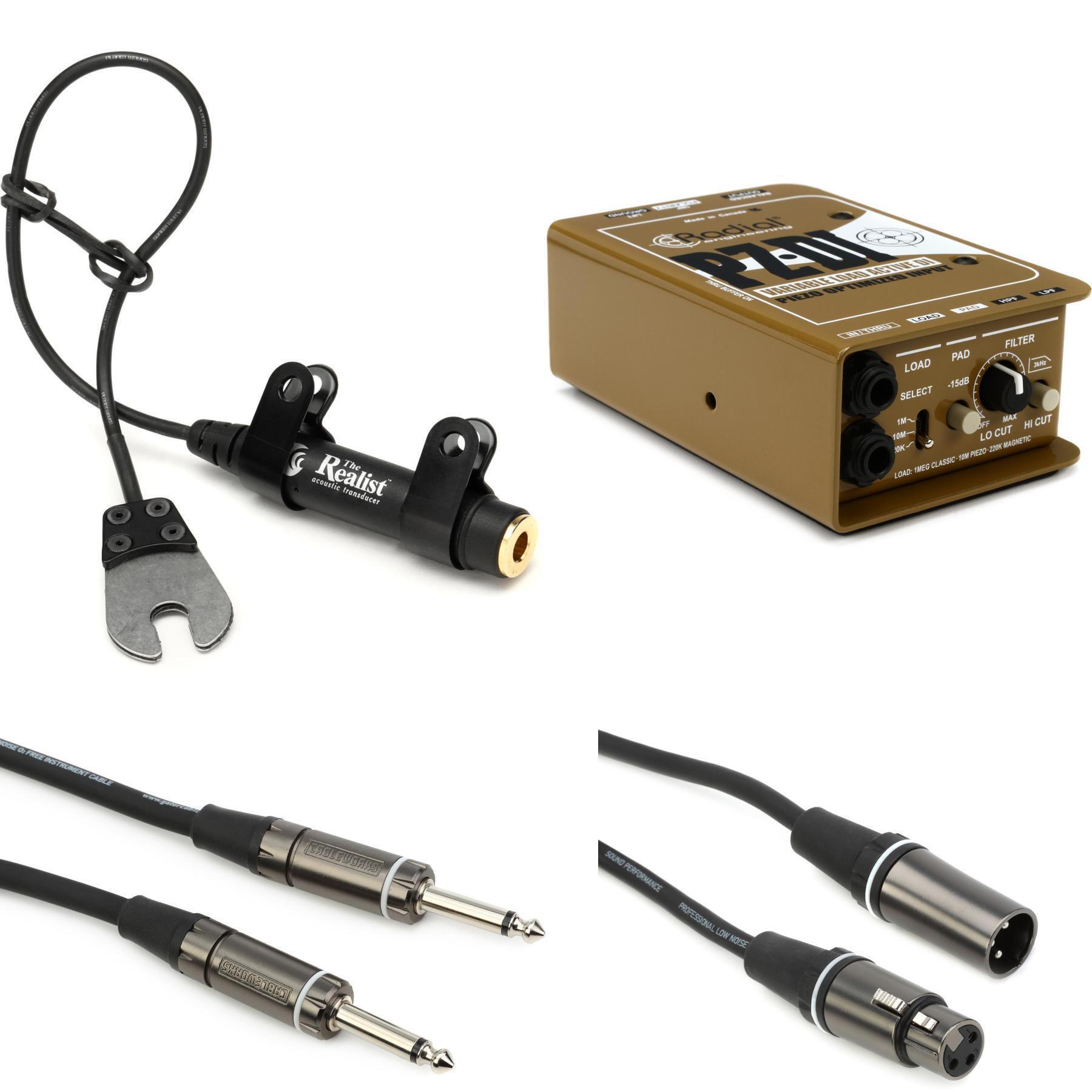 Realist LifeLine コントラバス用ピエゾピックアップ Amazon.com: The