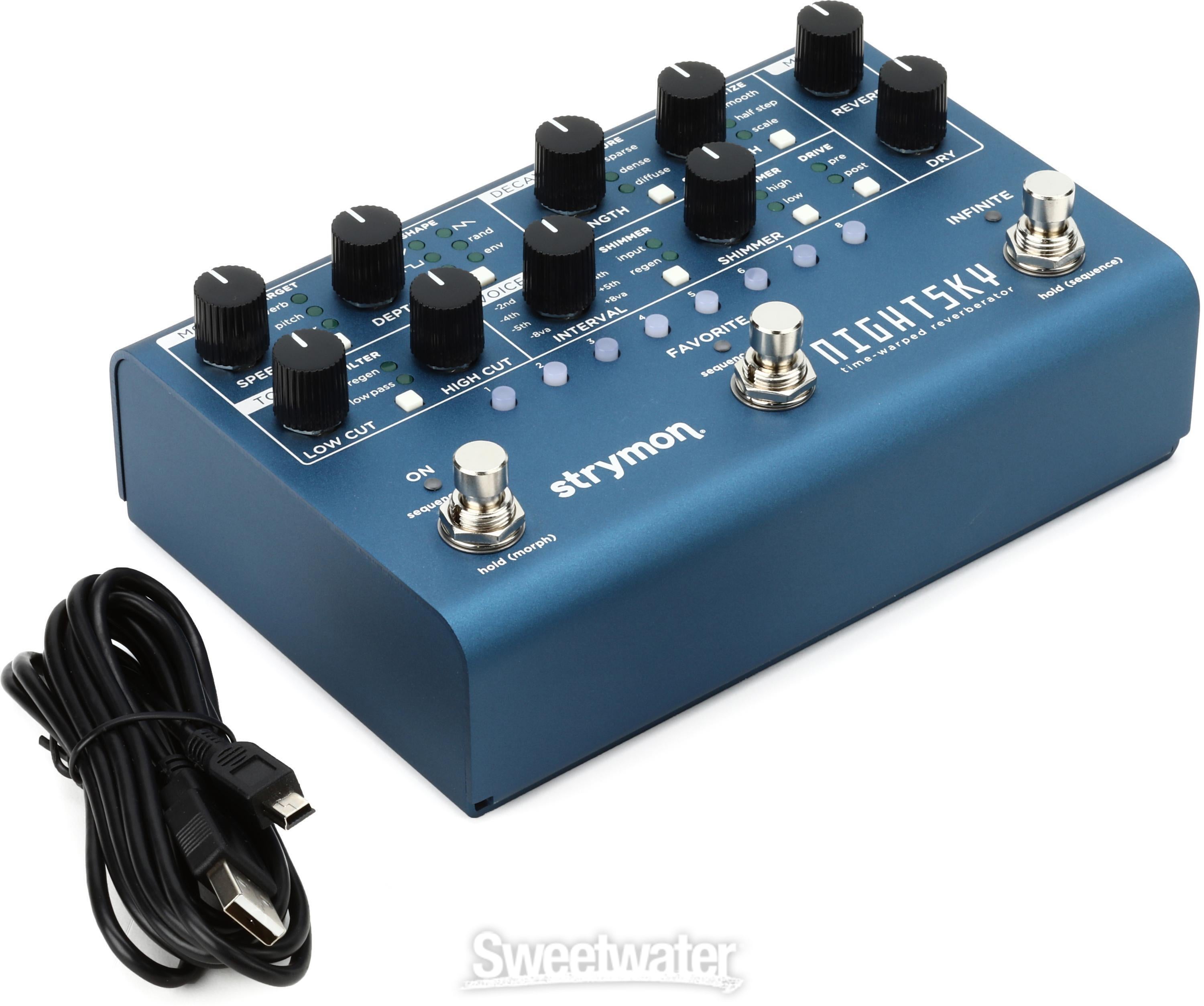 Strymon NightSky Time-warped Reverberator Pedal | Sweetwater