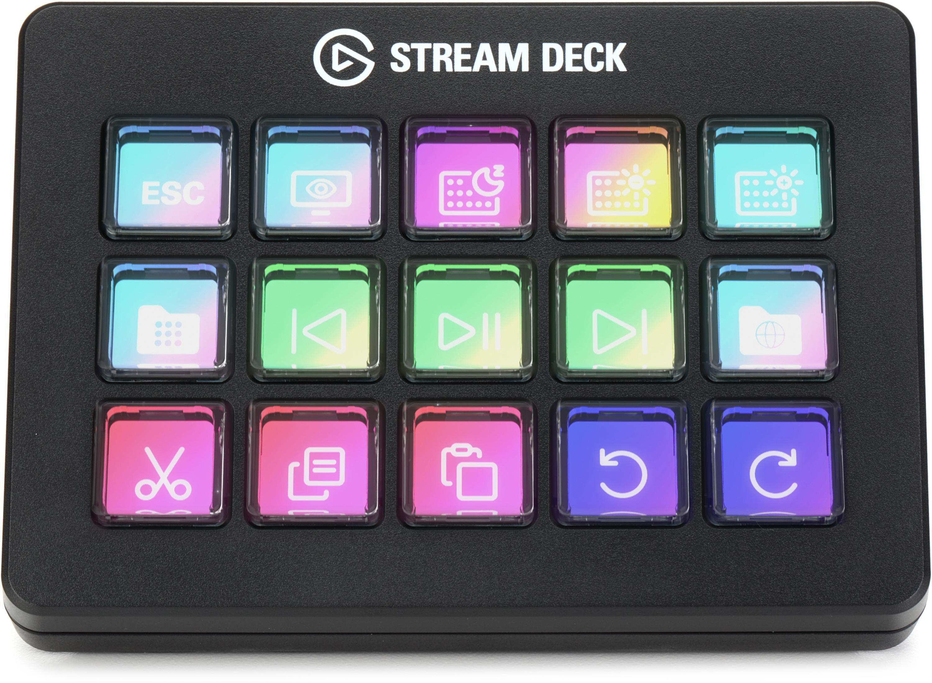 Elgato Stream Deck Mini Customizable Desktop Interface | Sweetwater