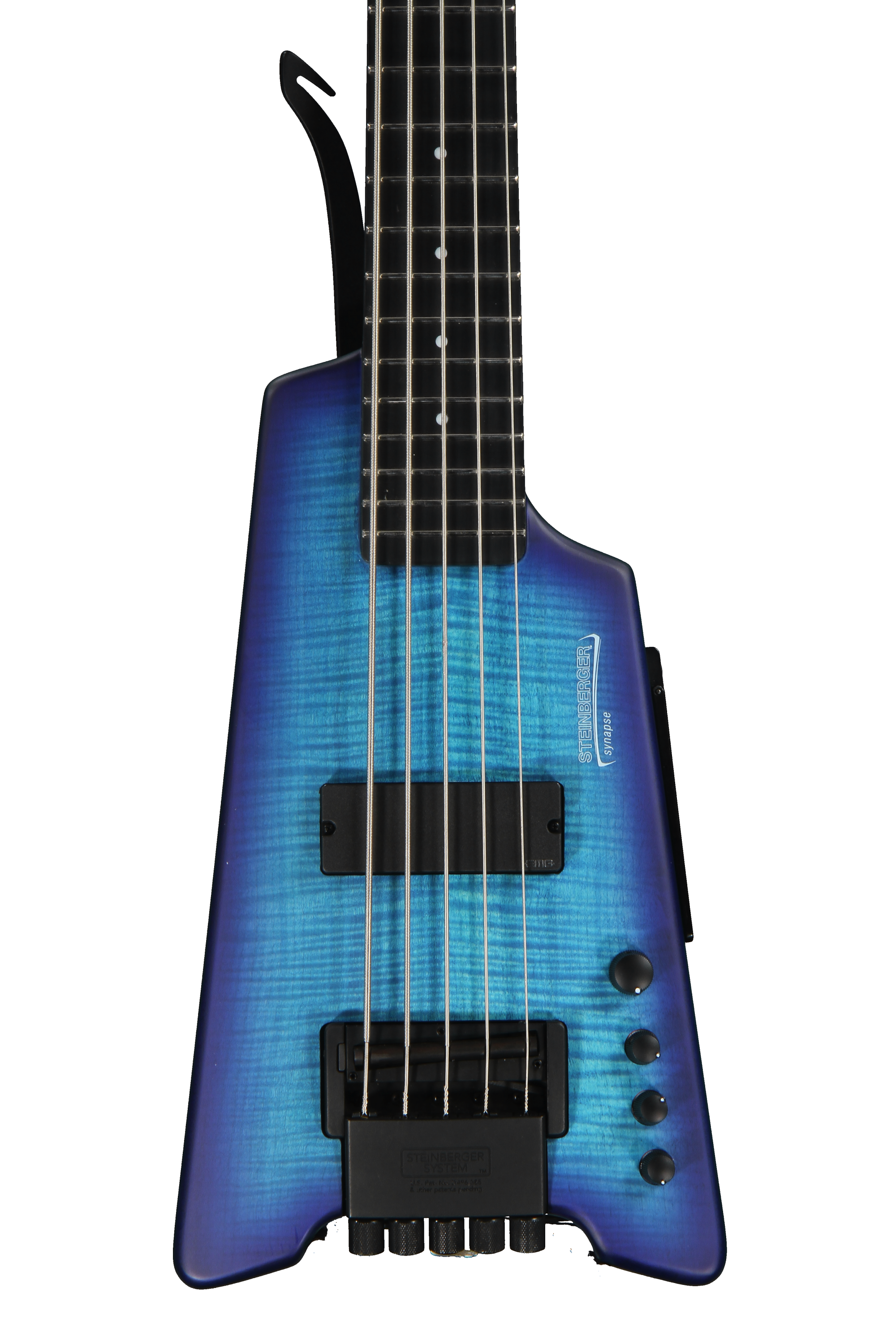 Steinberger XS-15FPA Custom - Transparent Blue | Sweetwater