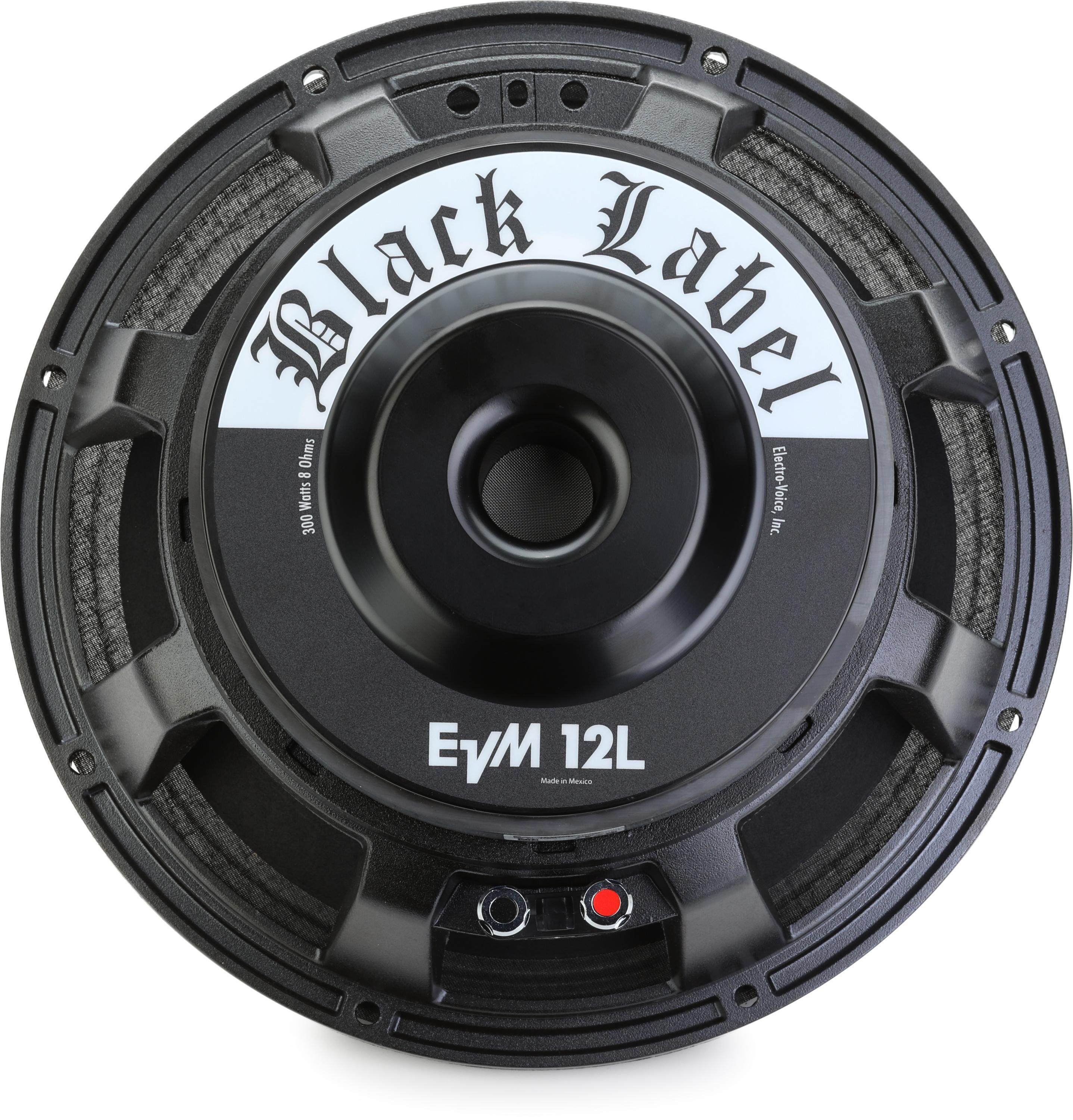 Electro-Voice EVM12L Black Label Zakk Wylde Signature 12-inch 300