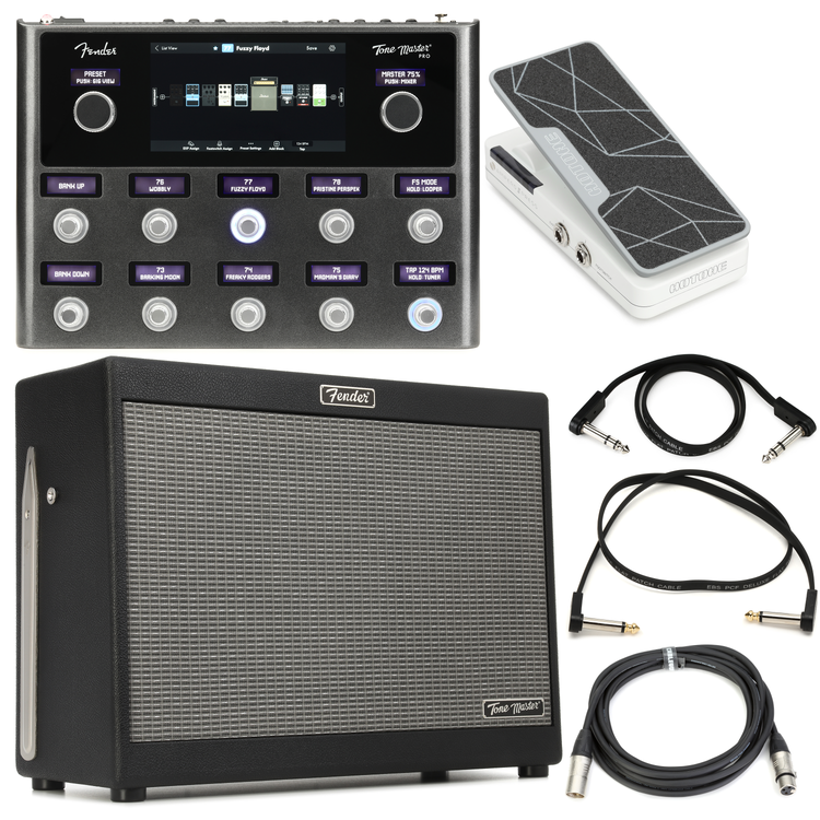 Fender Tone Master Pro Multi-effects Guitar Workstation and FR-12