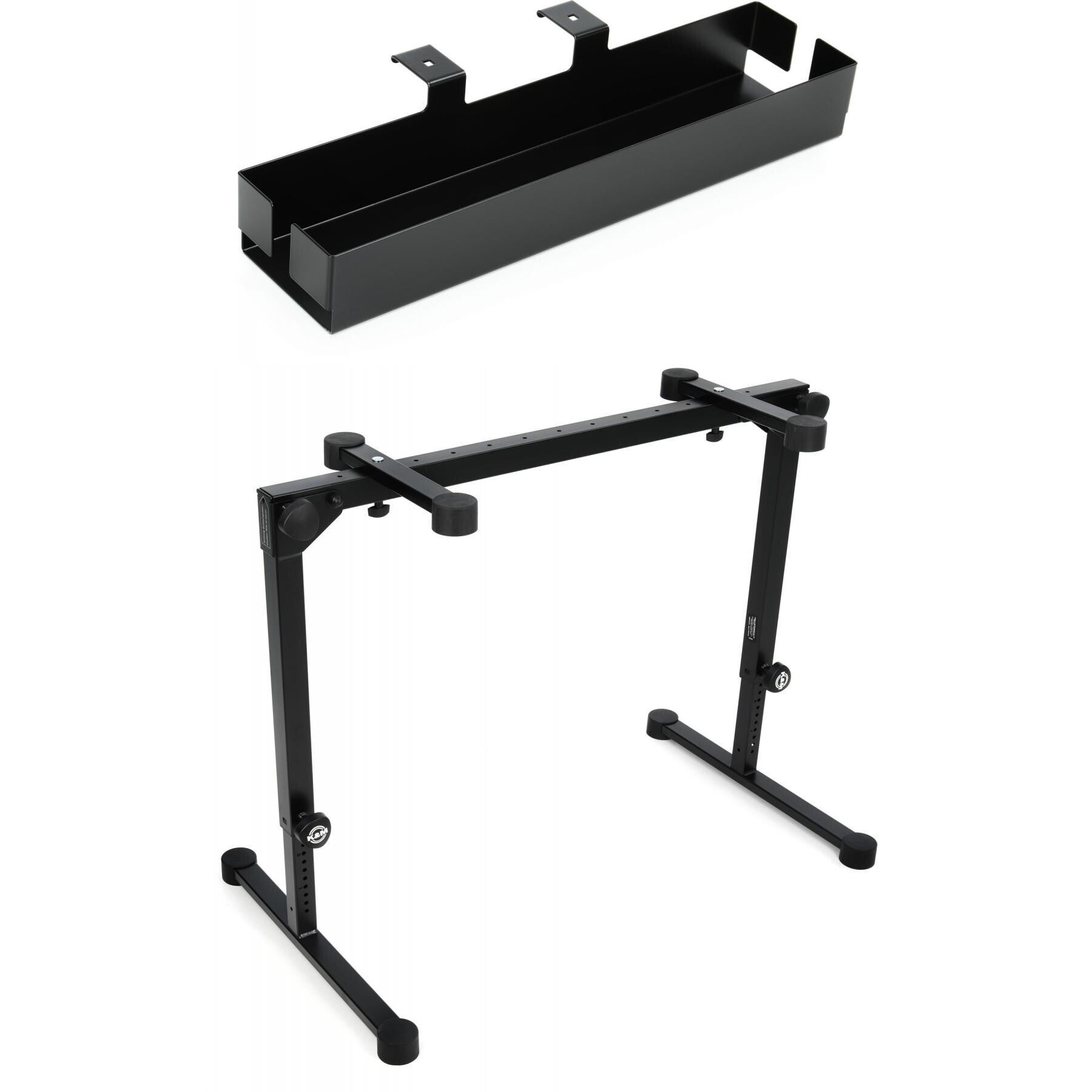 K&M 18820 Omega Pro Keyboard Stand - Black | Sweetwater