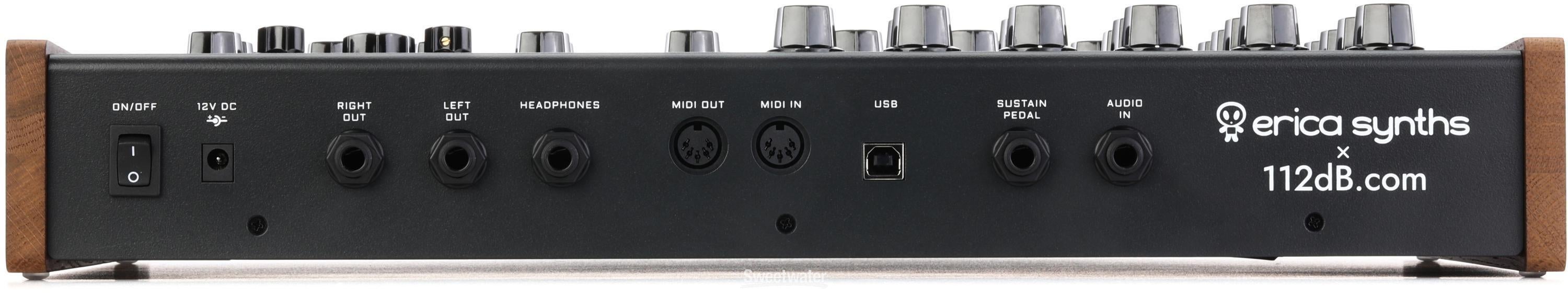 Erica Synths Steampipe Polyphonic Modeling Synthesizer | Sweetwater