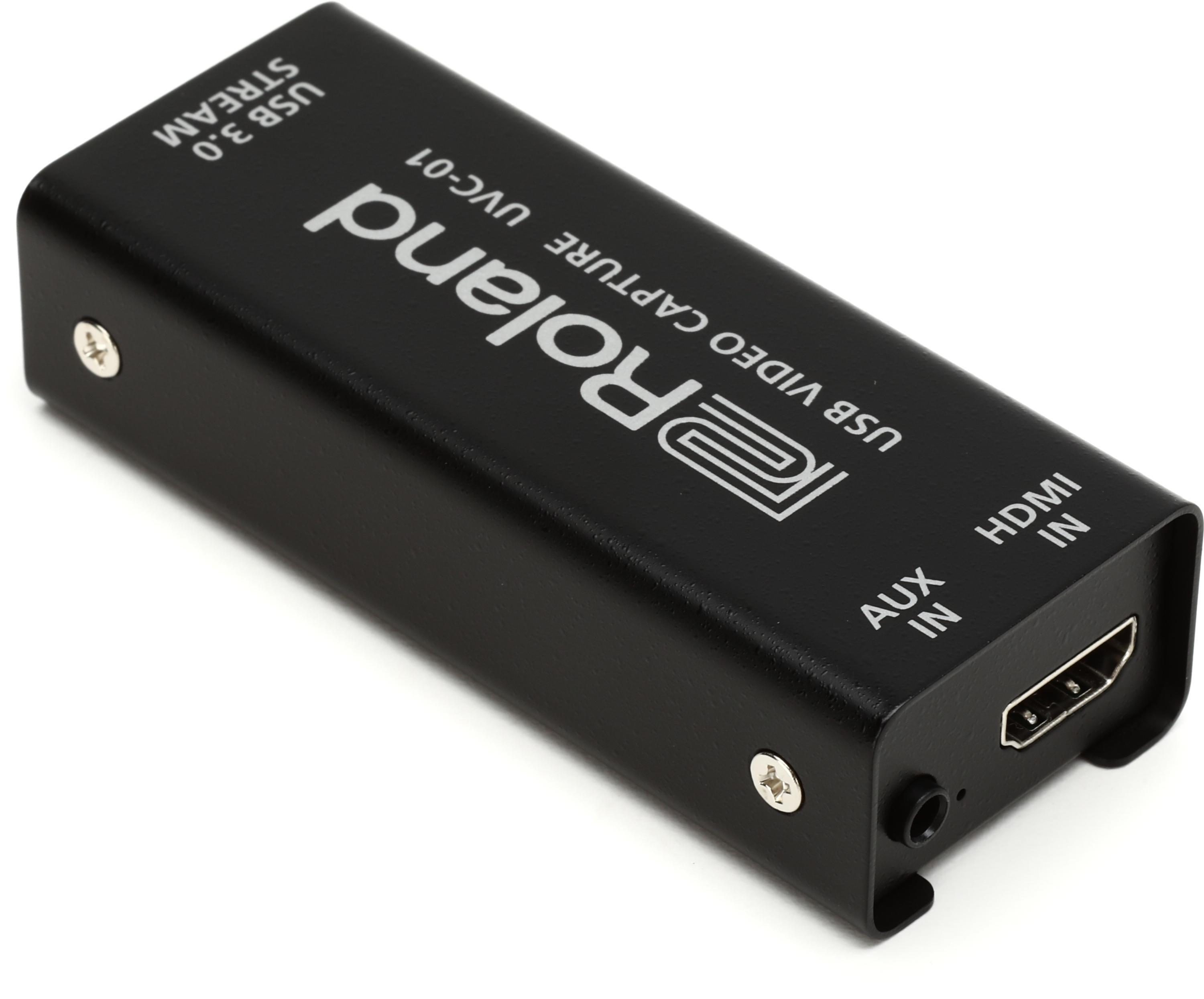Roland UVC-01 USB Video Capture Device | Sweetwater