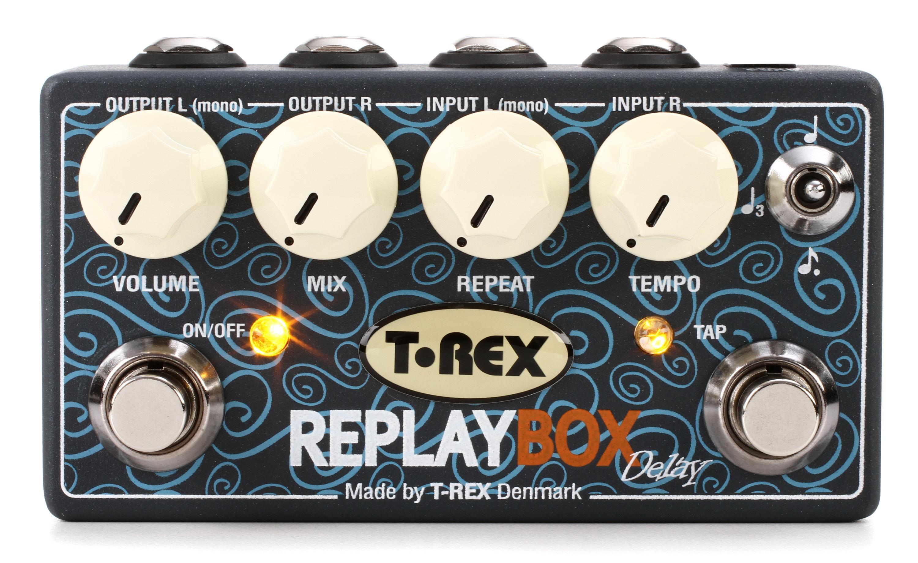T-Rex Replay Box Stereo Delay Pedal | Sweetwater