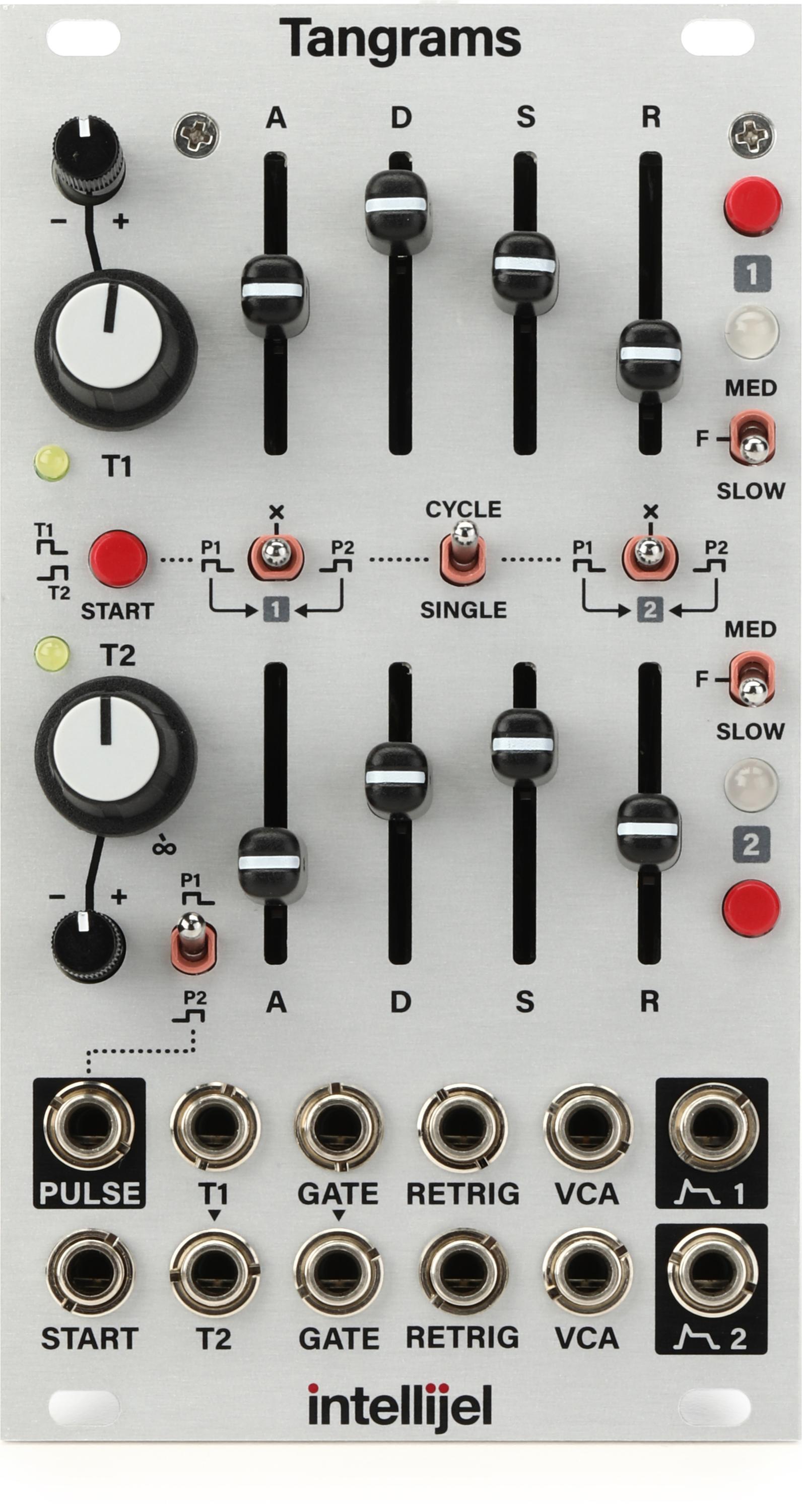 Intellijel Tangrams Multimode Dual ADSR Envelope Generator