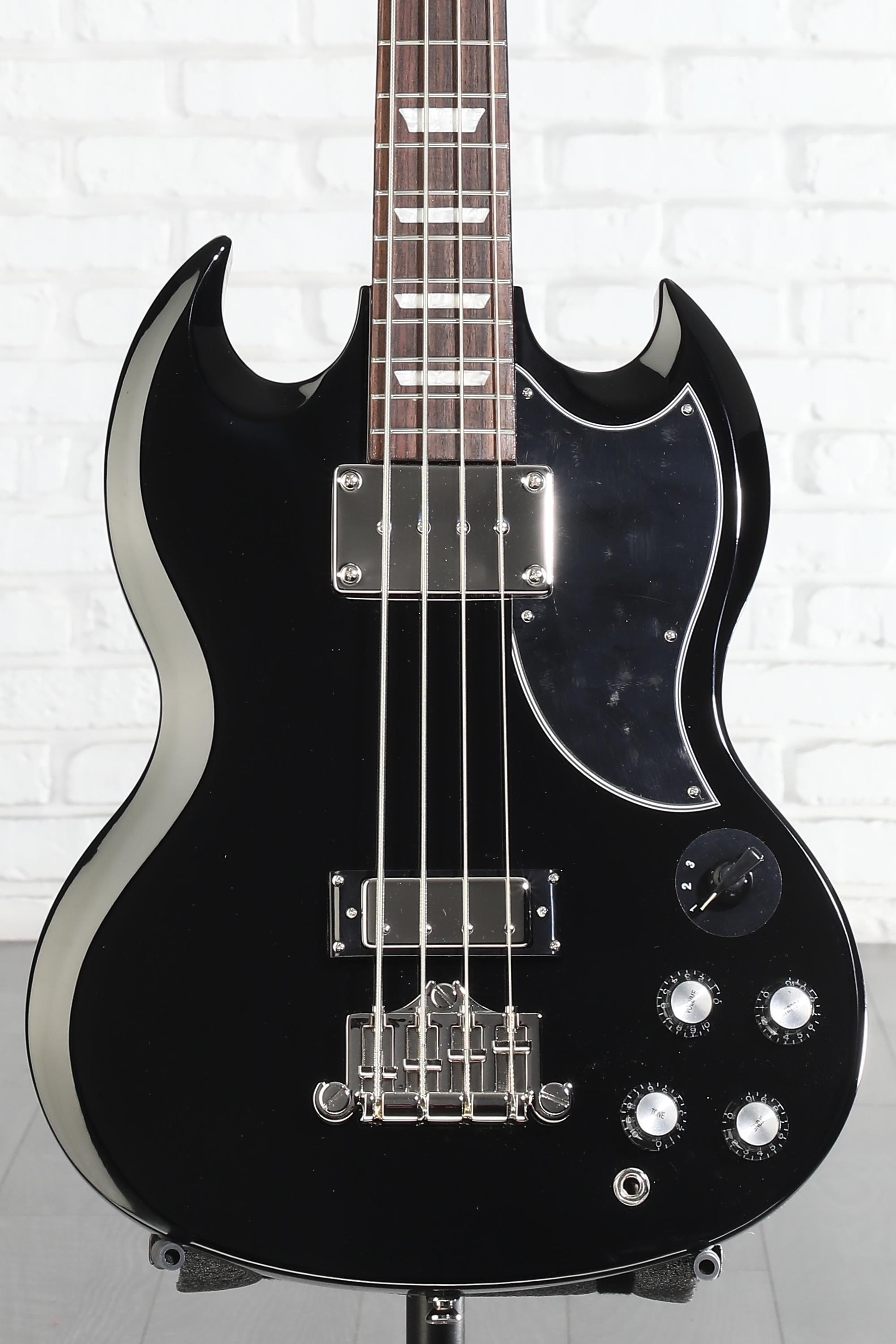 Epiphone EB-3 Bass Guitar - Ebony | Sweetwater