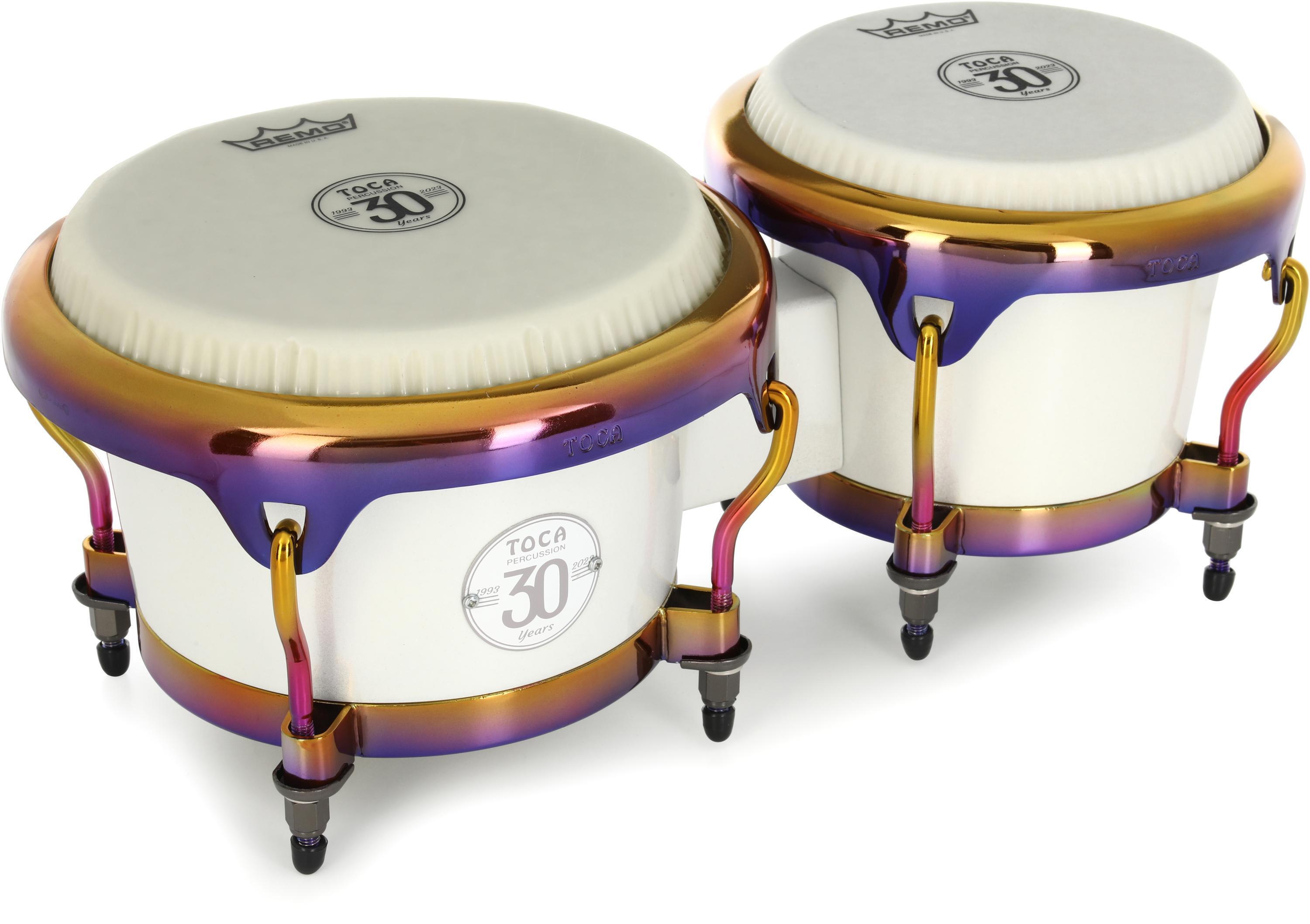Toca Percussion 30th-anniversary Bongos | Sweetwater