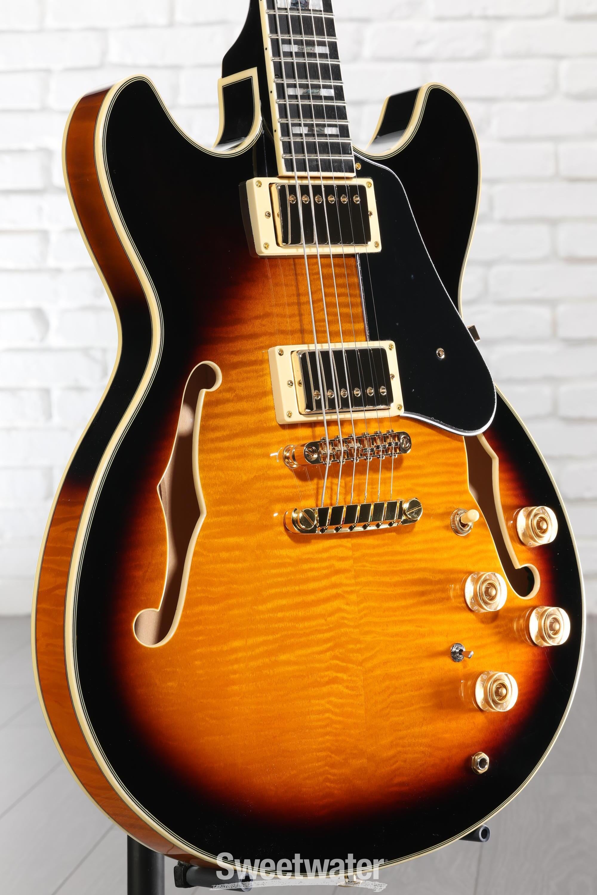 Ibanez John Scofield Signature JSM10 - Vintage Yellow Sunburst