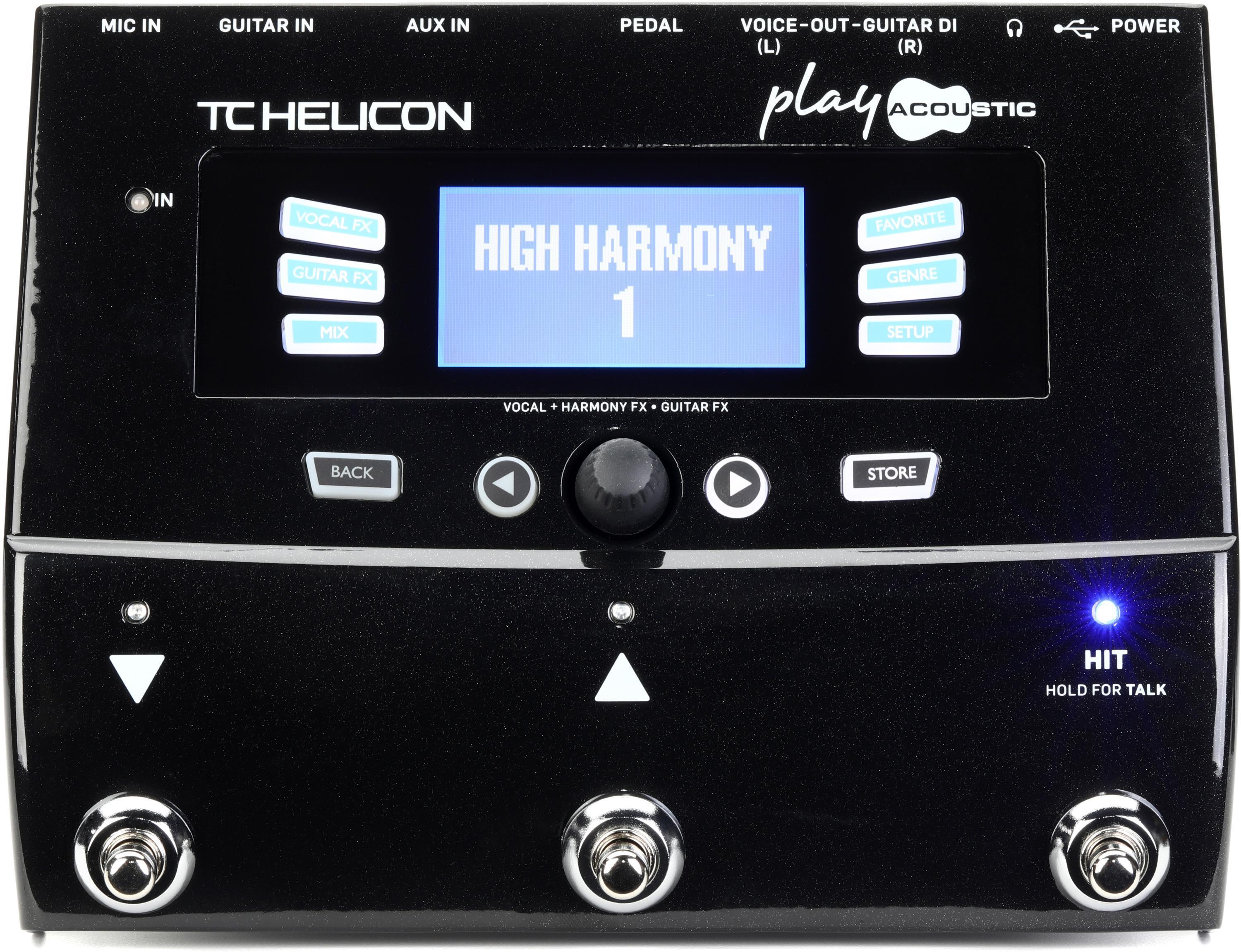 TC-Helicon Switch-6 Accessory Pedal for Expanded Effects Control