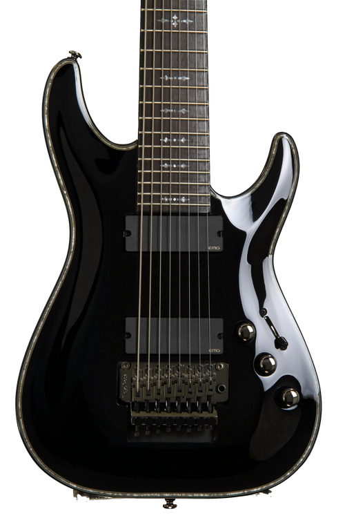 Schecter Hellraiser C-8 FR - Black | Sweetwater