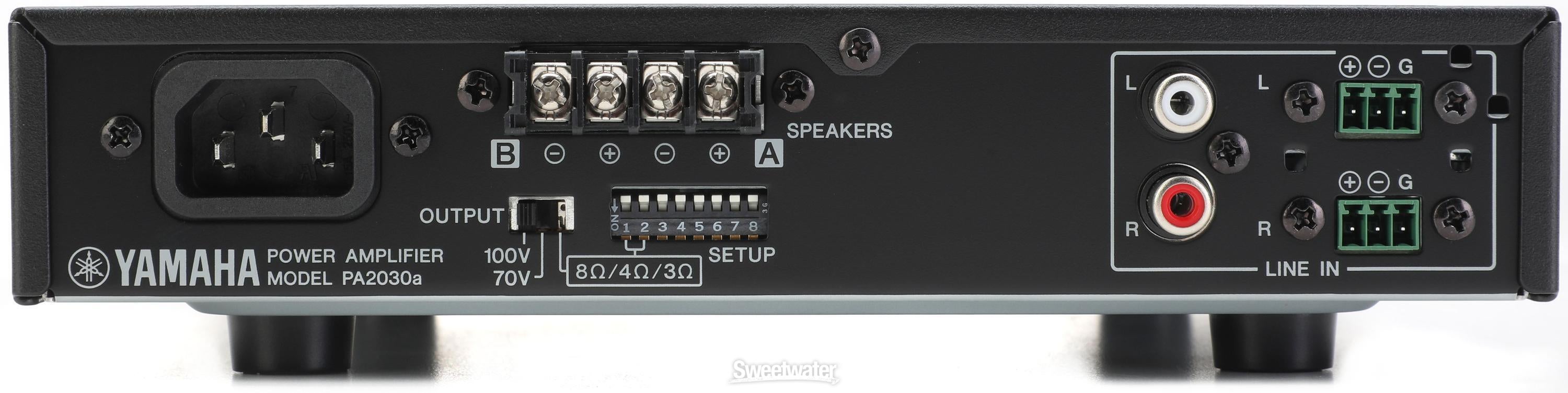 Yamaha PA2030a Lo-Z/Hi-Z Switchable 30W/60W Commercial Power