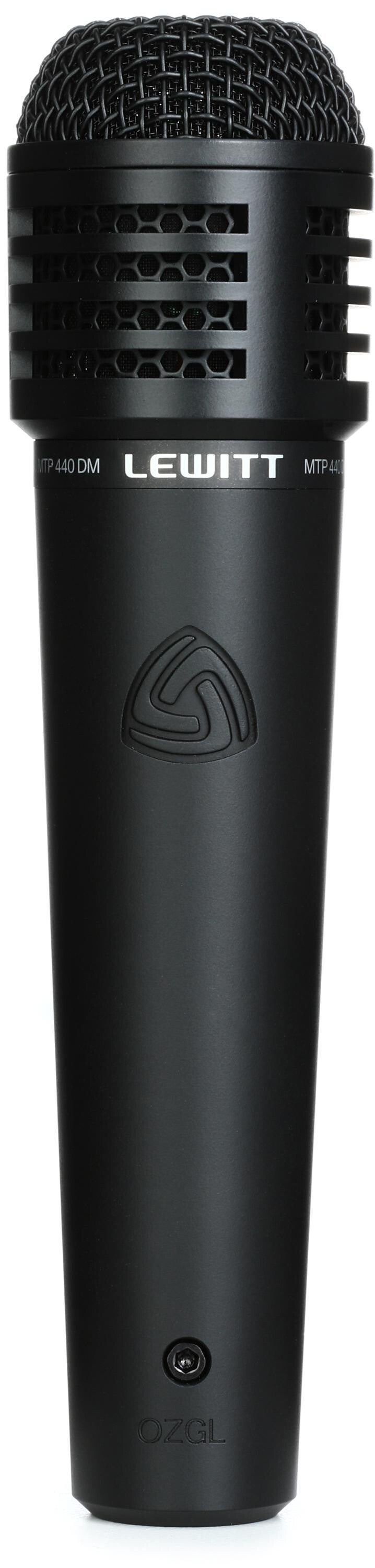 Lewitt MTP 550 DMs Dynamic Vocal Microphone with Switch | Sweetwater