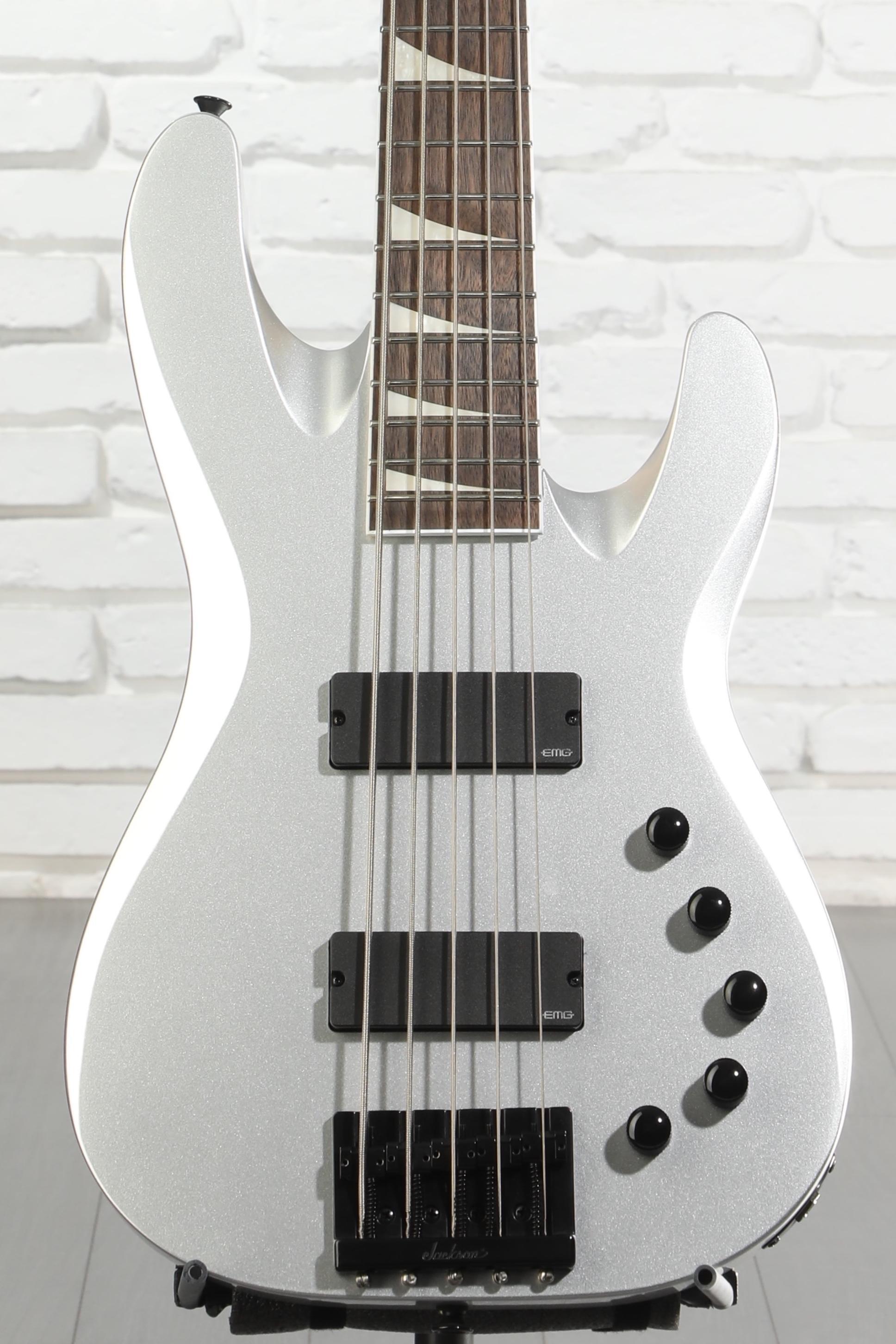 Jackson Signature David Ellefson Concert Bass CBX V - Quicksilver
