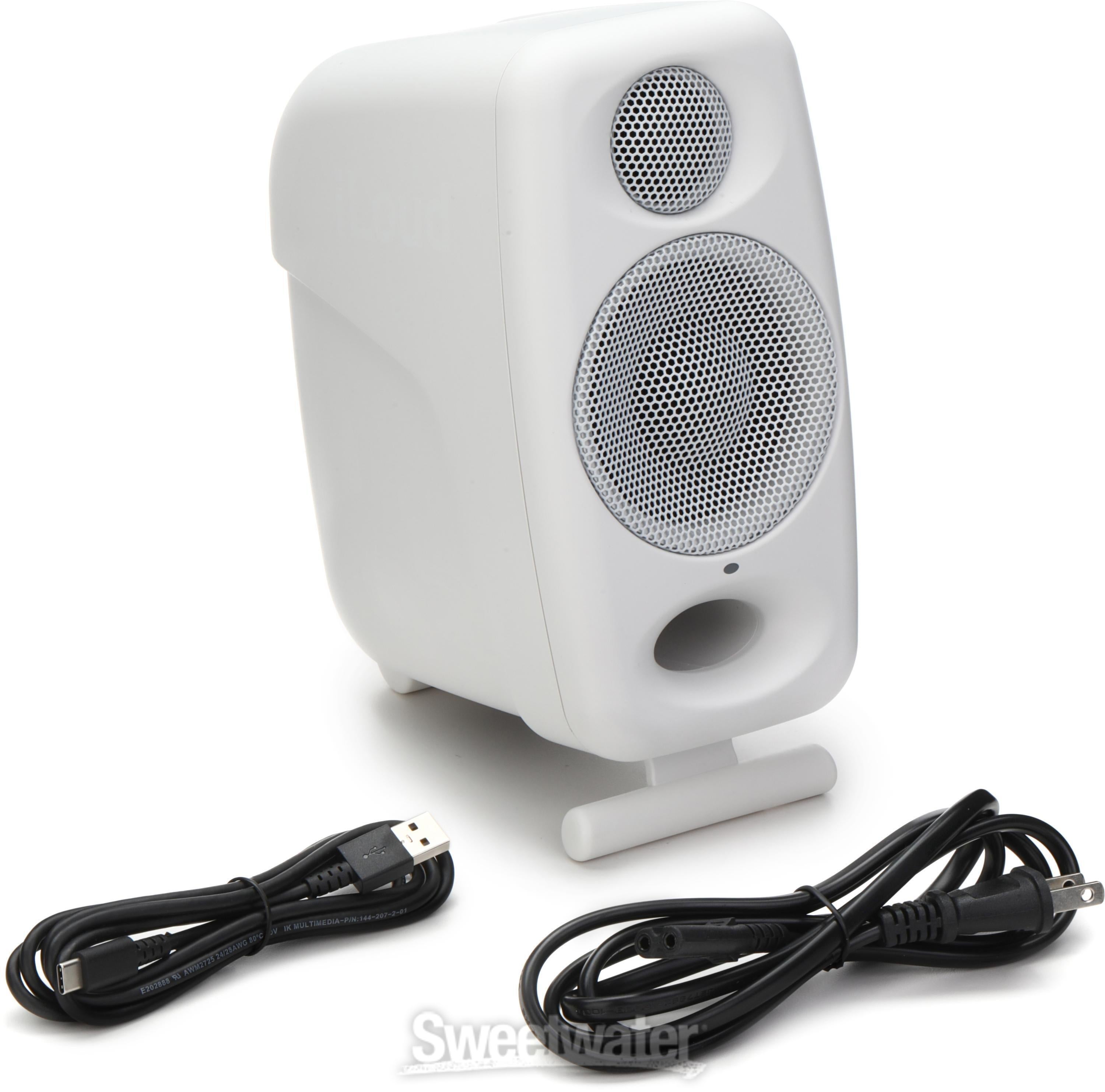 IK Multimedia iLoud Micro Monitor Pro Speaker - White | Sweetwater