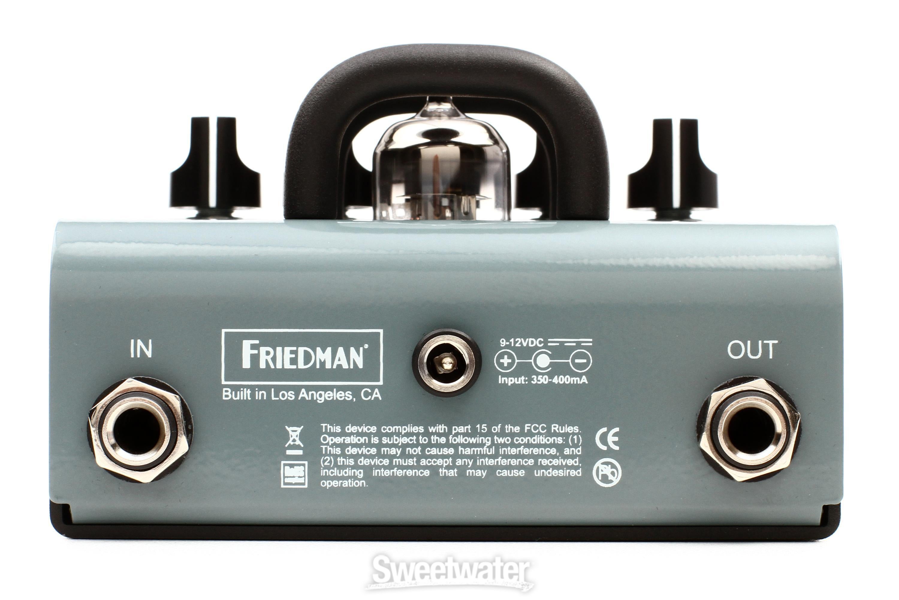 Friedman Motor City Drive - 12AX7 Tube Overdrive Pedal | Sweetwater